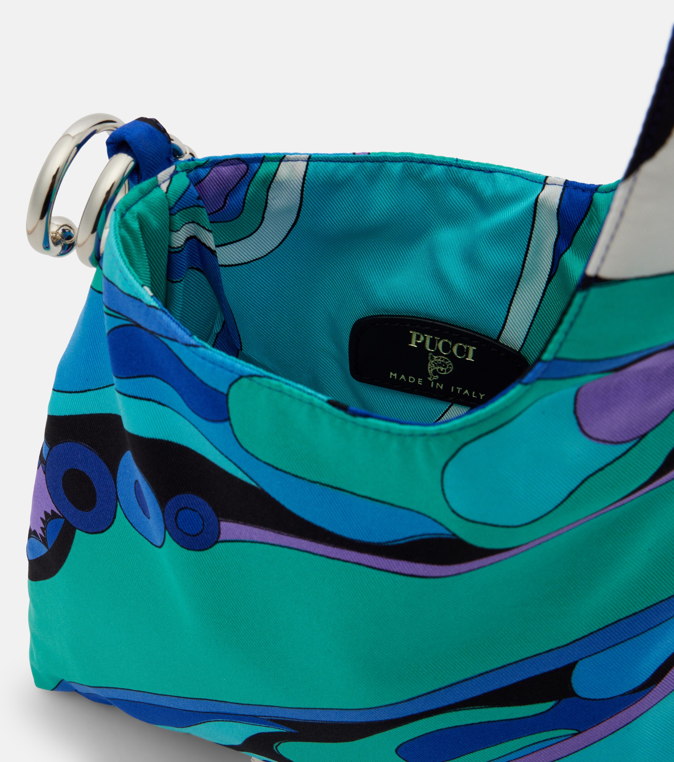 Pucci Emilio Orchidee twill top-handle bag