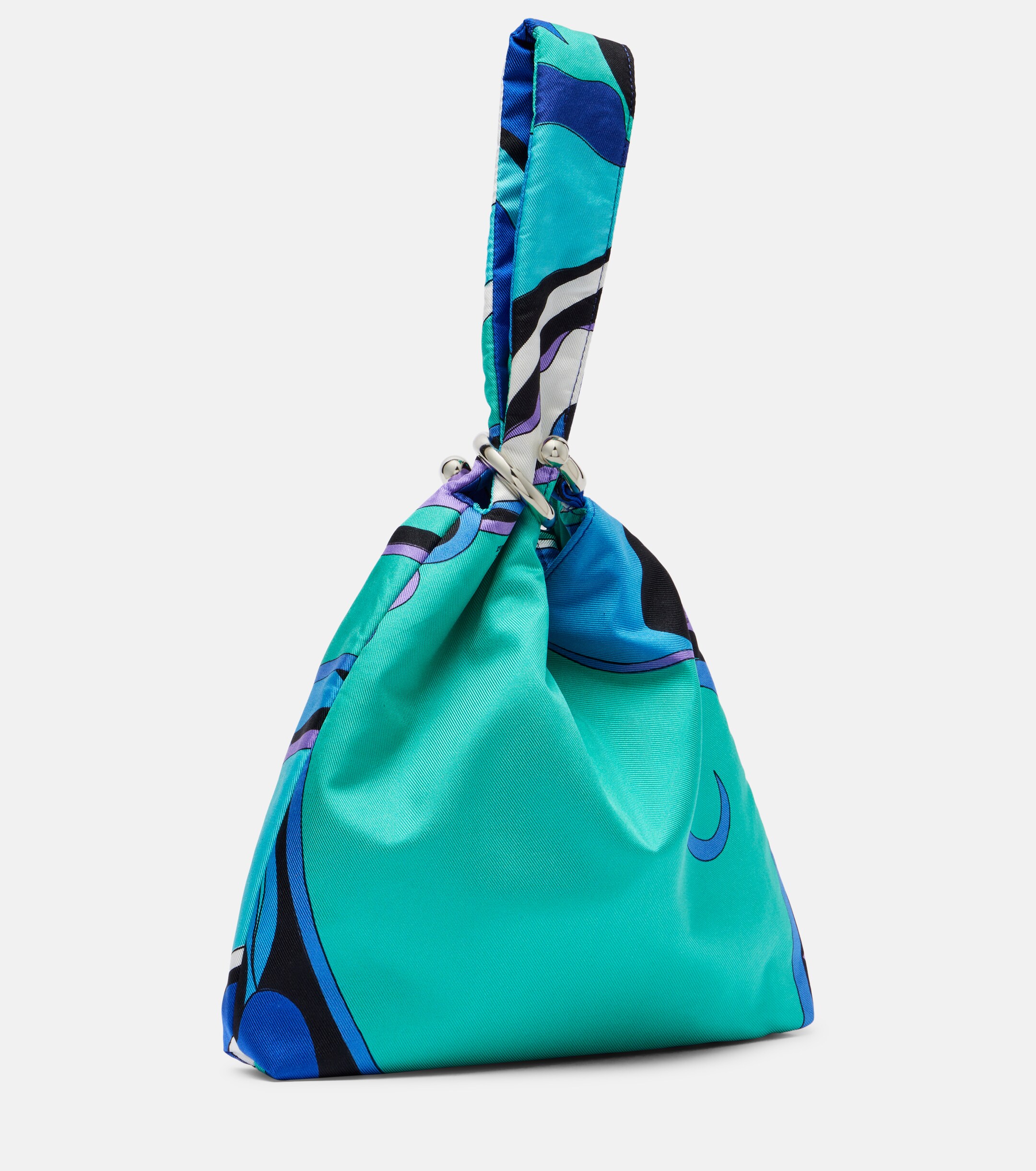 Pucci Emilio Orchidee twill top-handle bag