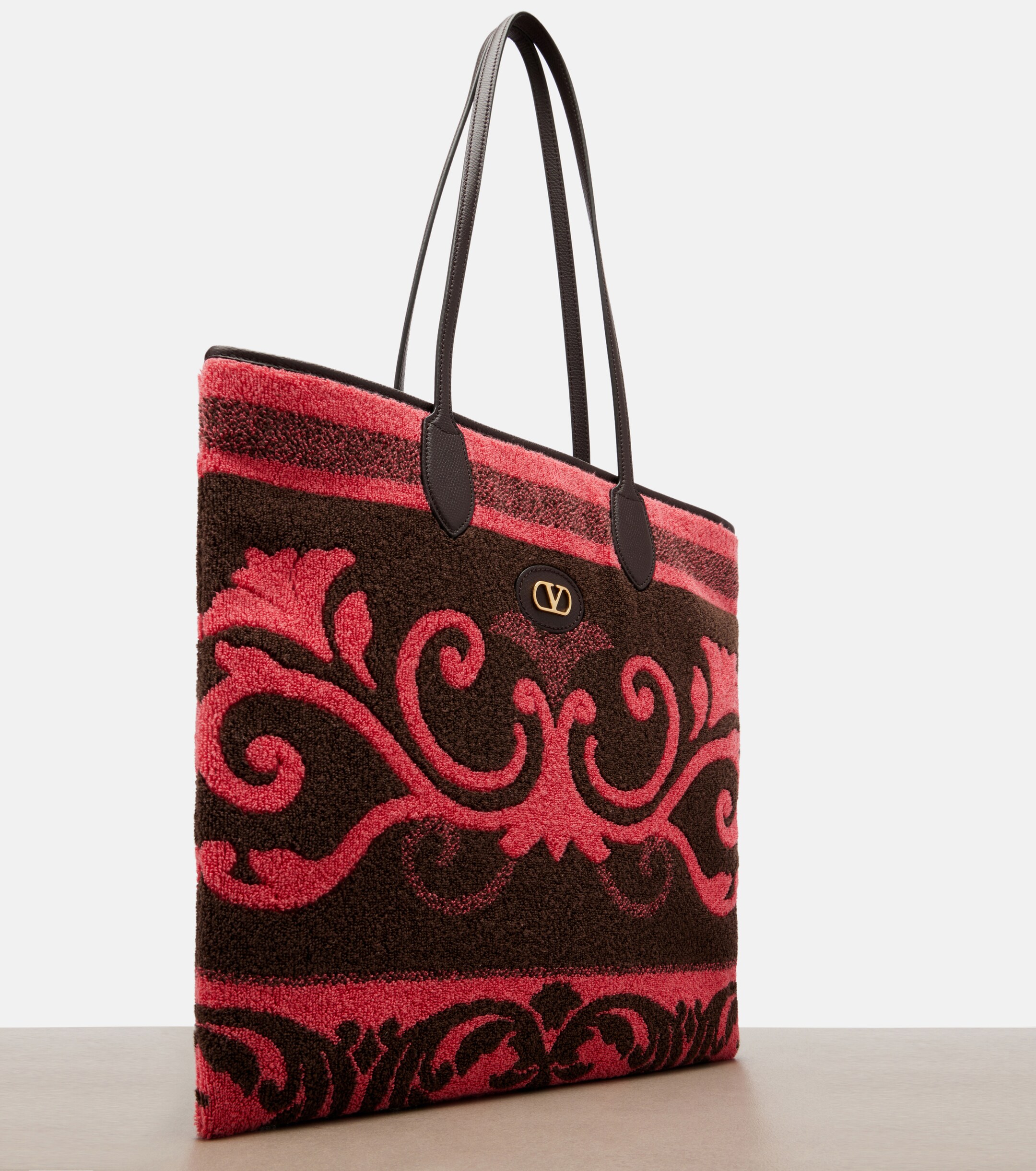 Valentino Garavani VLogo Medium terry tote bag thumbnail