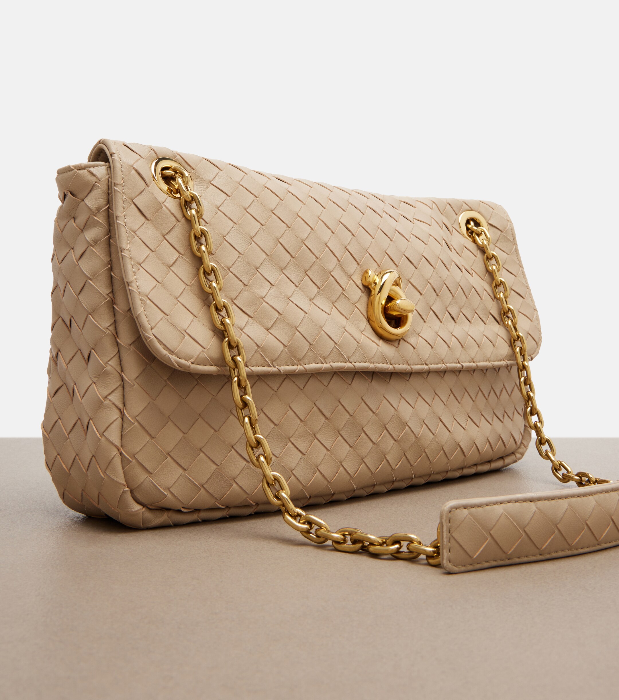 Bottega Veneta Madison Intrecciato leather shoulder bag