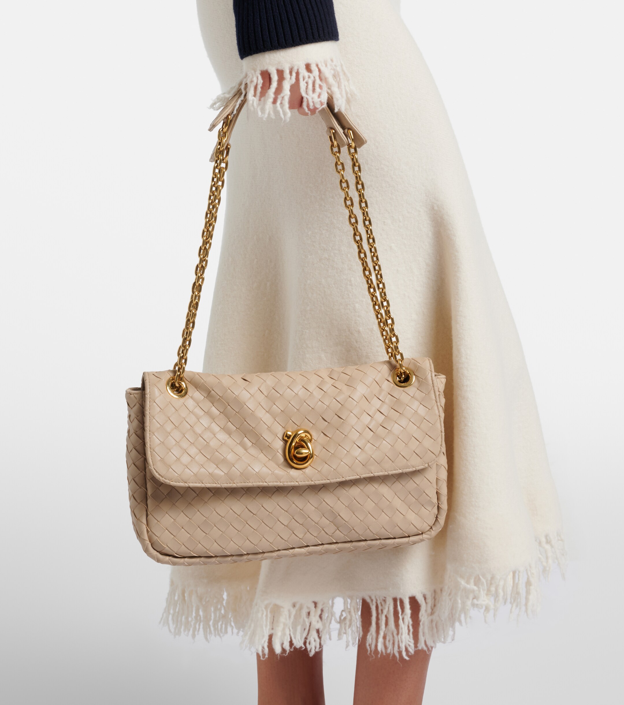 Bottega Veneta Madison Intrecciato leather shoulder bag