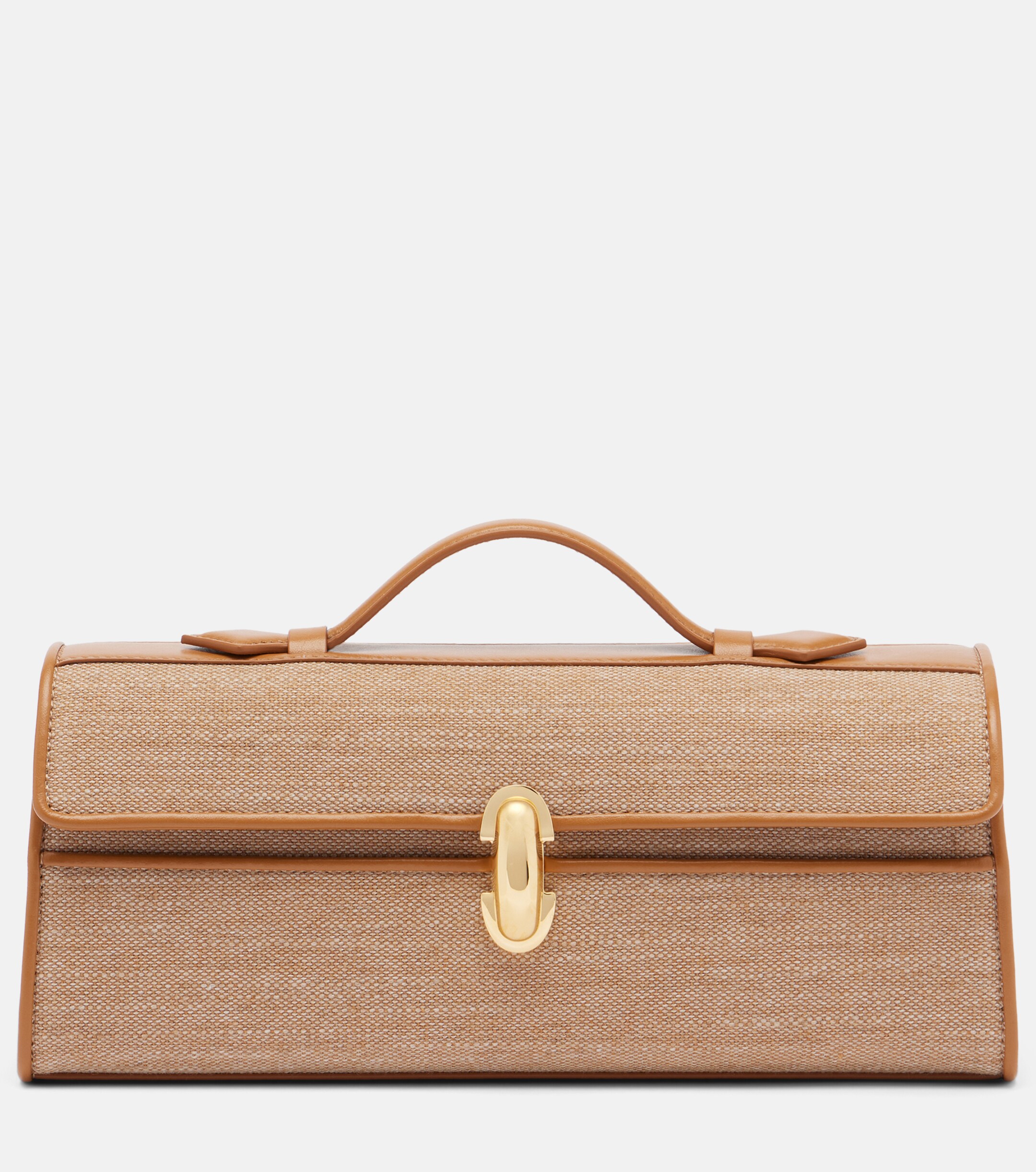 Savette Symmetry Slim Medium canvas top-handle bag