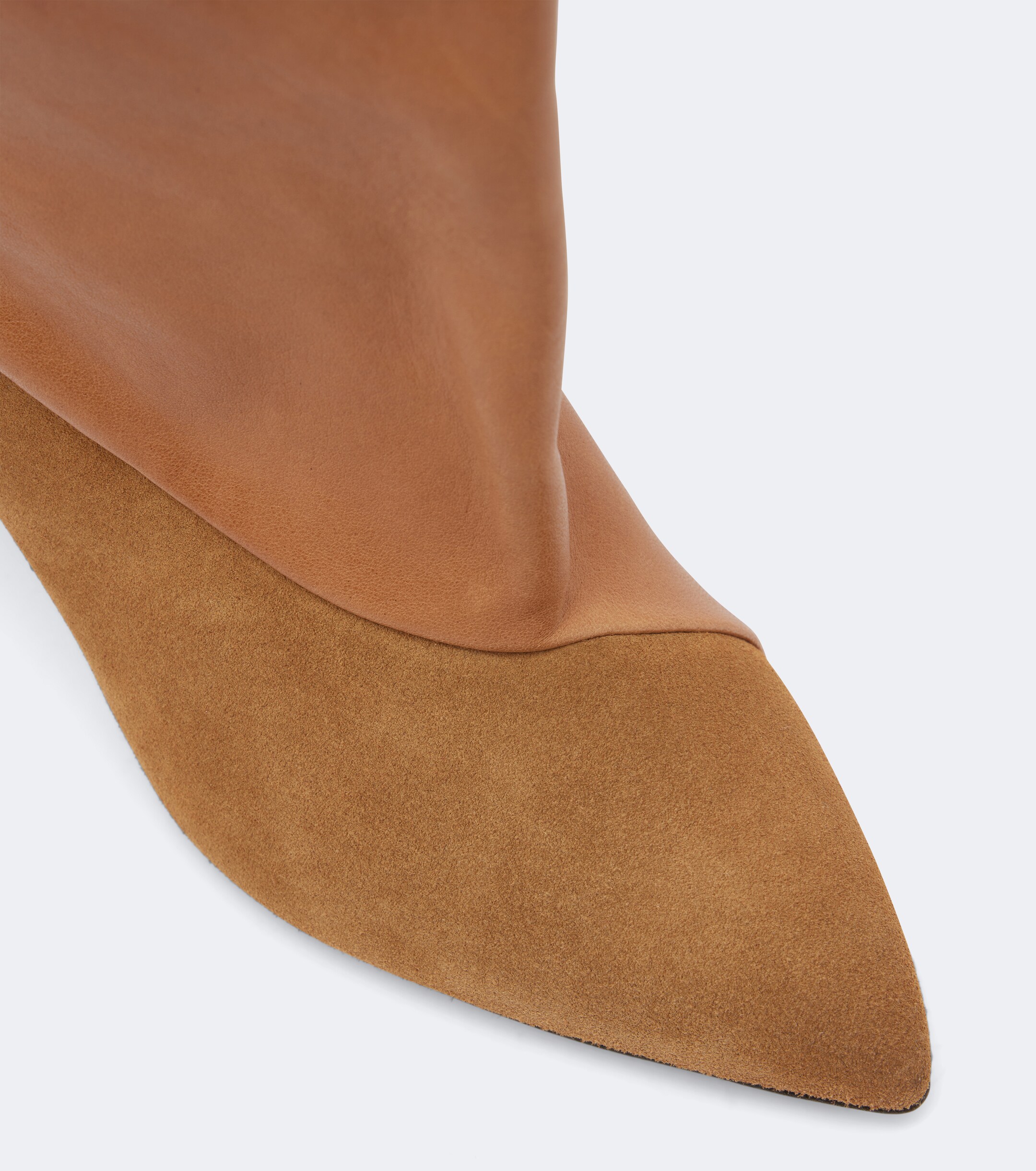 Isabel Marant Isabel Marant Lezra suede and leather knee-high boots