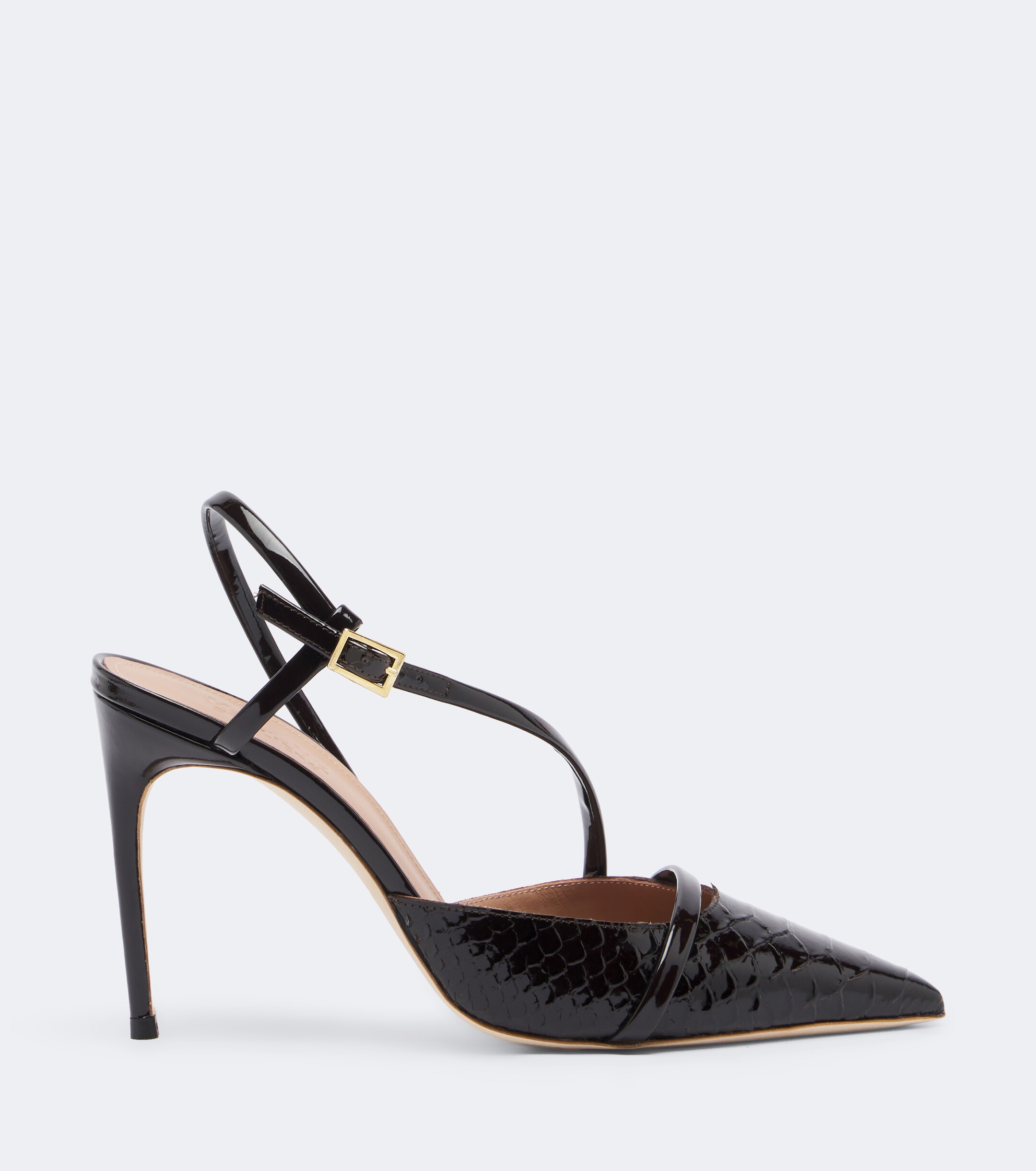 Malone Souliers Malone Souliers Valeria croc-effect leather slingback pumps