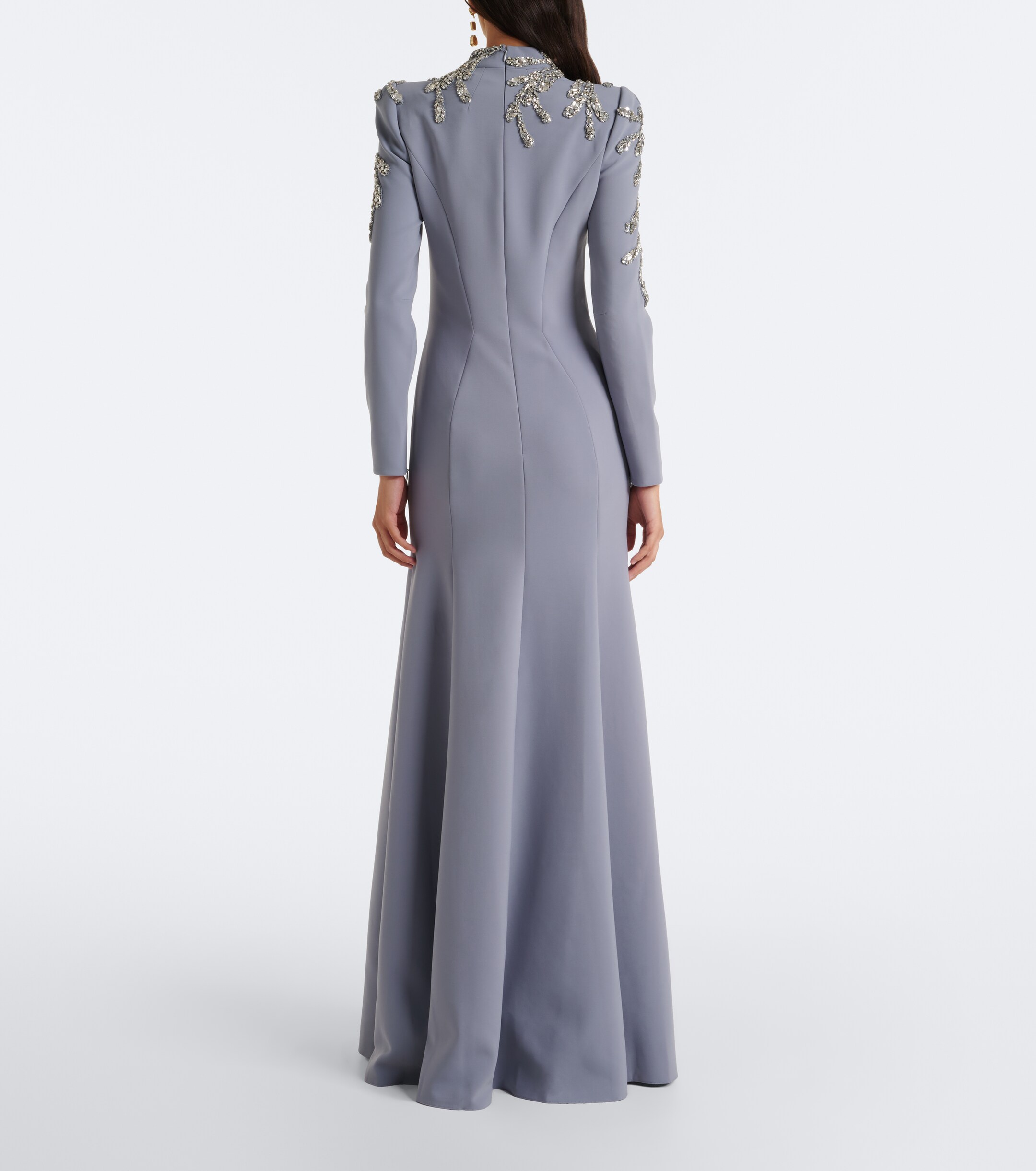 Jenny Packham Jenny Packham Viper crystal-embellished gown