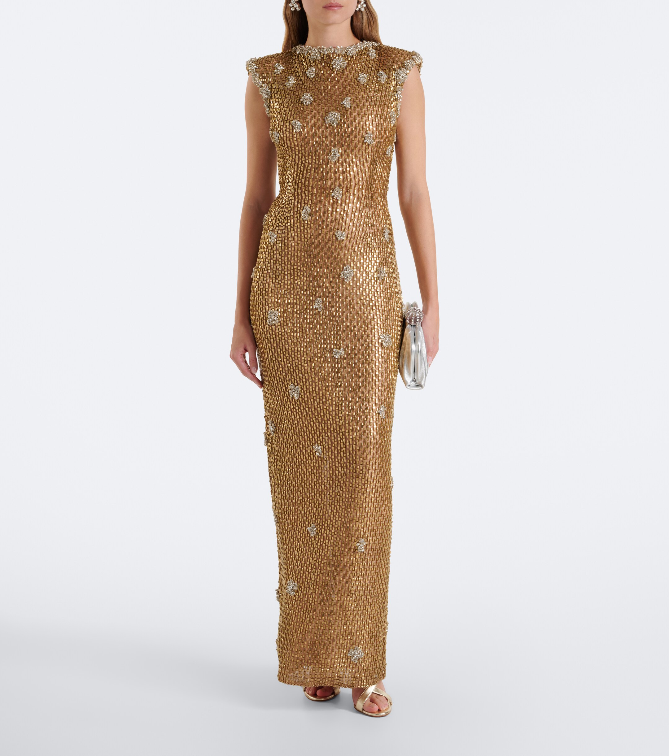 Rachel Gilbert Rachel Gilbert Solana embellished gown