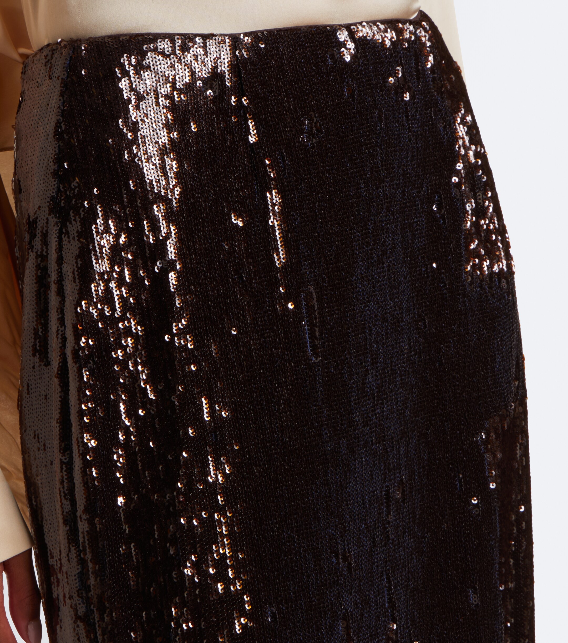 Balmain Balmain Sequined maxi skirt