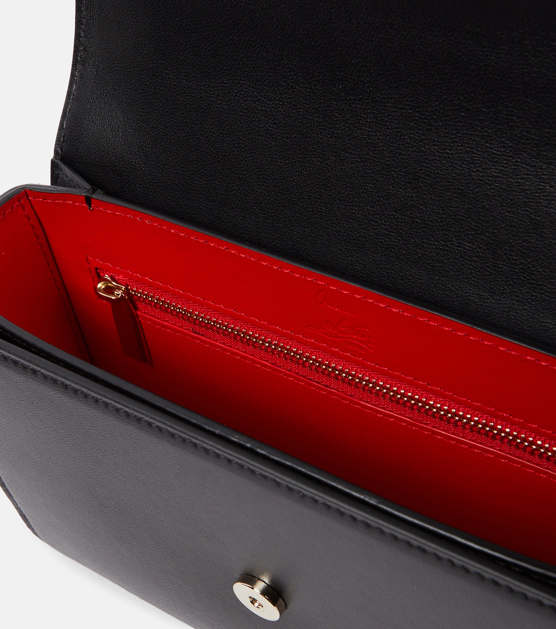 CHRISTIAN LOUBOUTIN Loubi54 Small leather crossbody bag