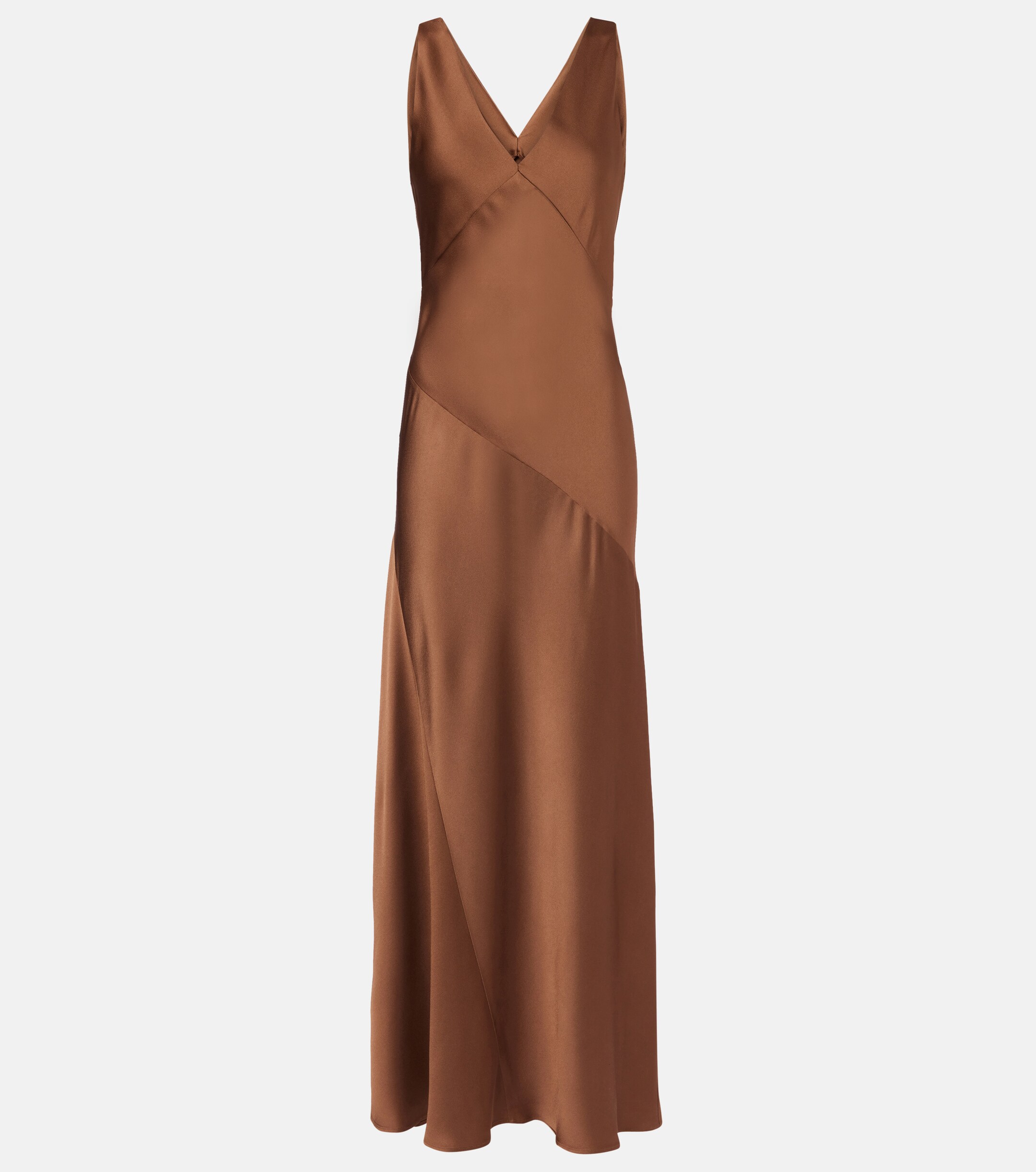 Max Mara Pilly satin maxi dress Plush