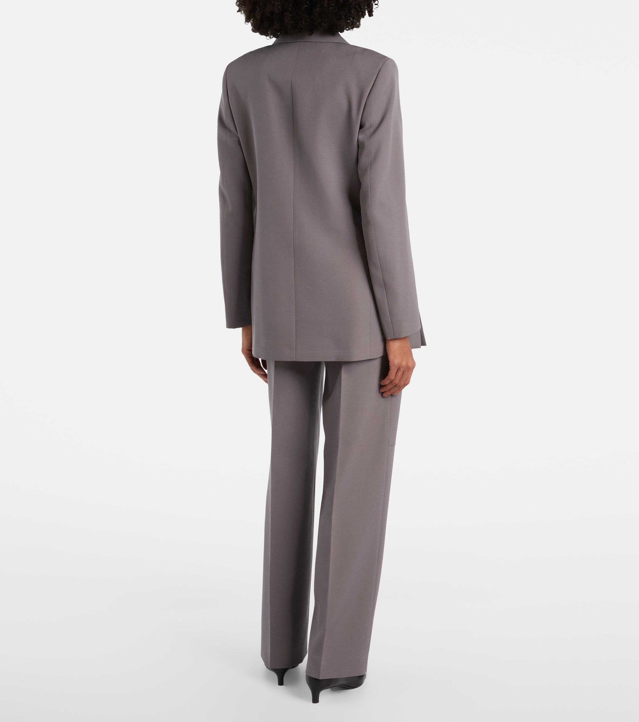 Jil Sander - Wool gabardine wide-leg pants | Plush