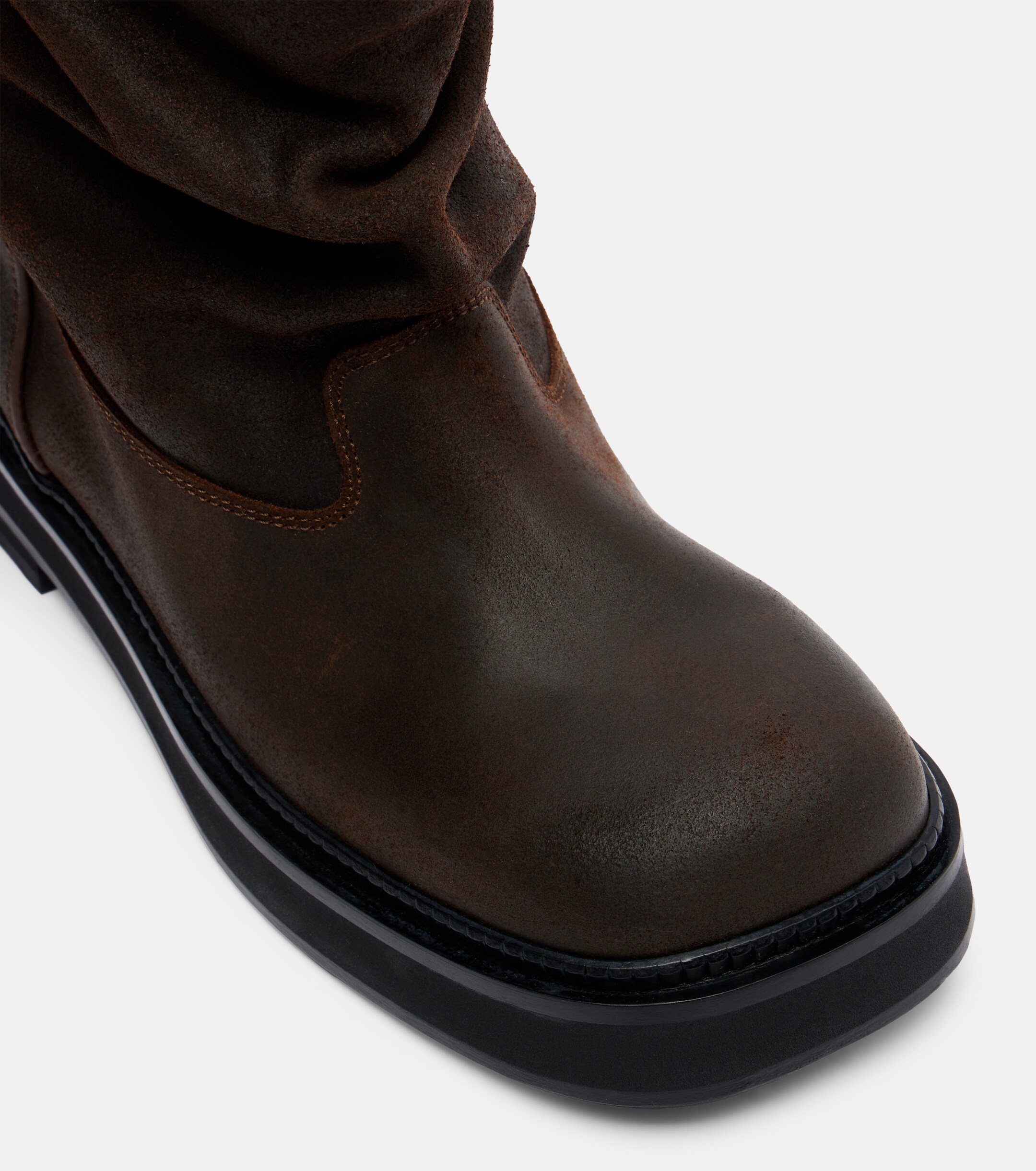 THE ATTICO The Attico Robin Passeggiata leather combat boots
