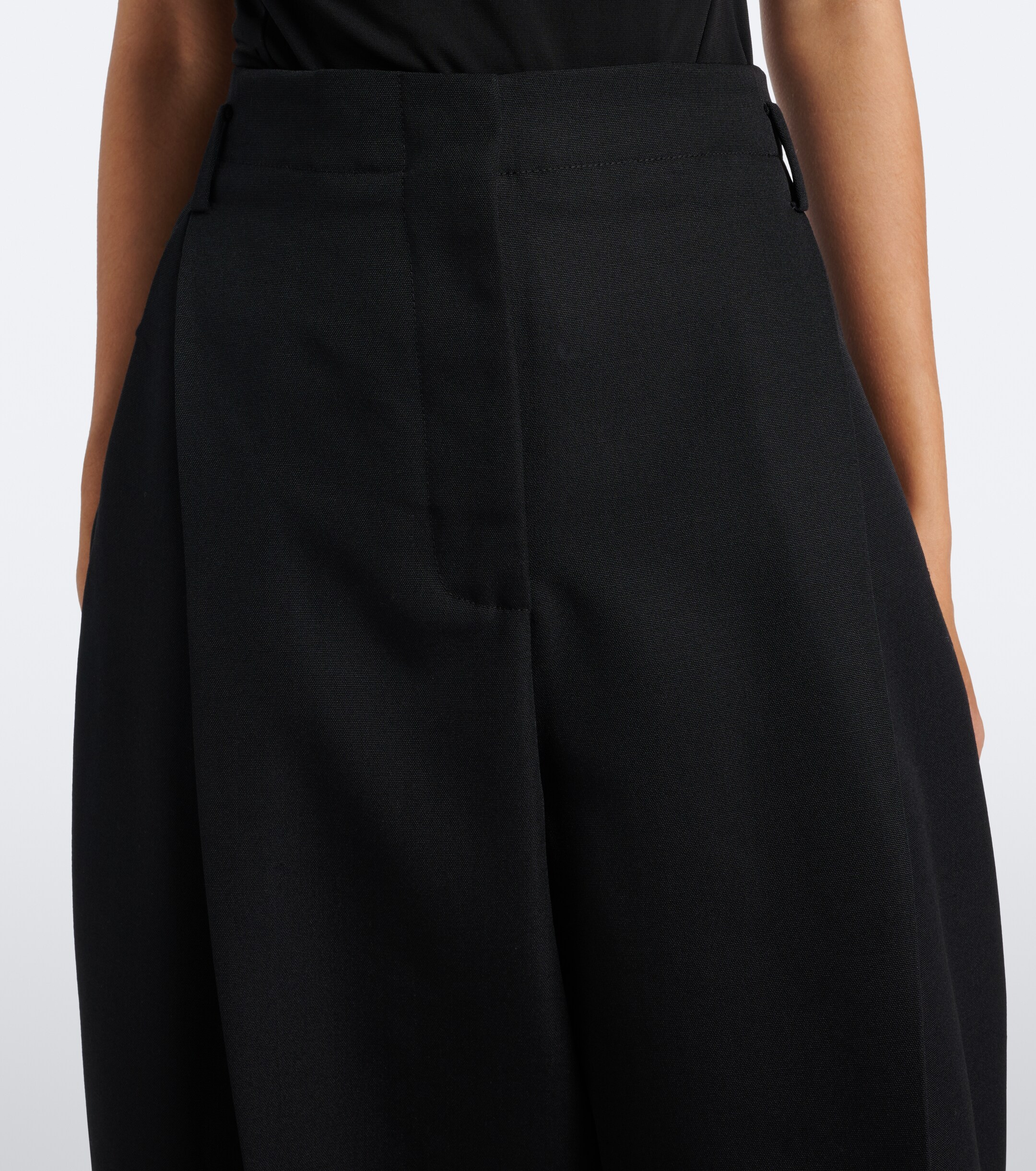 Jacquemus Jacquemus Miami cropped virgin wool wide-leg pants