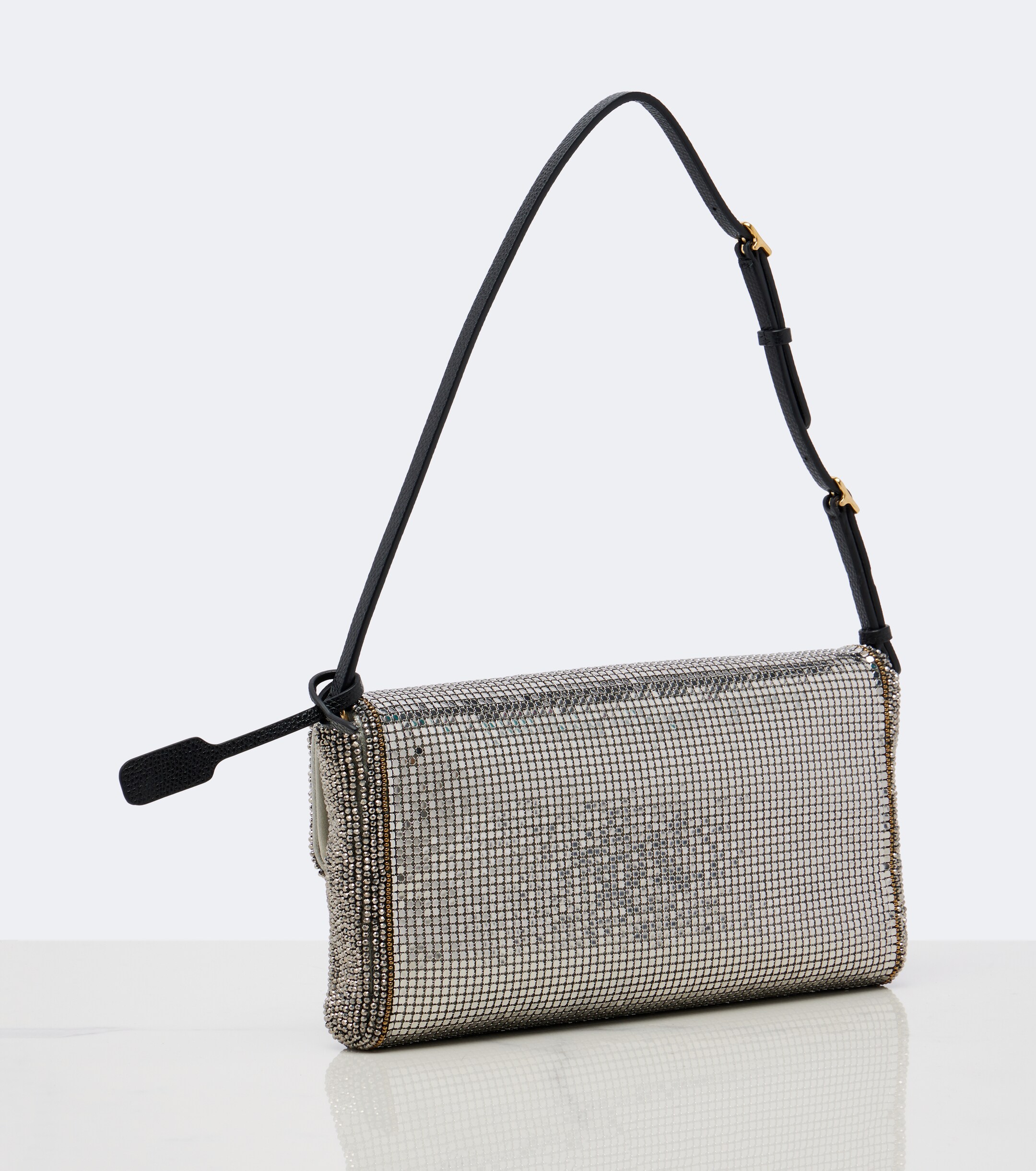 Valentino Garavani DeVain Small chainmail shoulder bag thumbnail