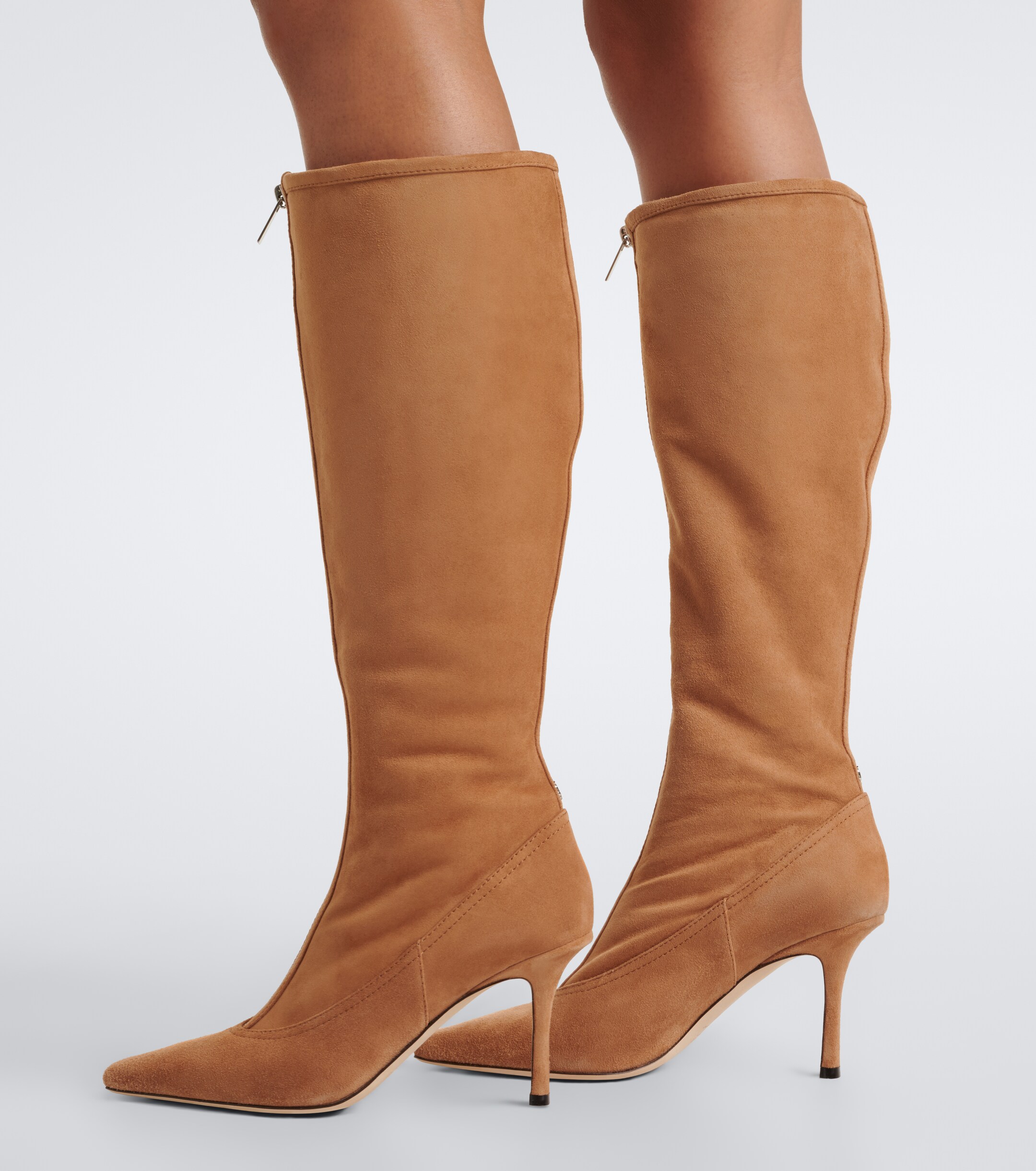 JIMMY CHOO Jimmy Choo Jozi suede knee-high boots