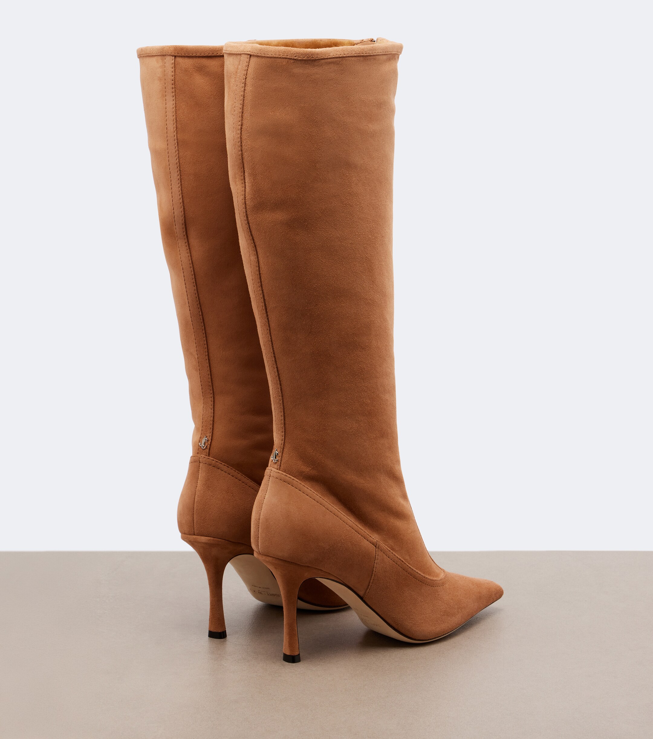 JIMMY CHOO Jimmy Choo Jozi suede knee-high boots
