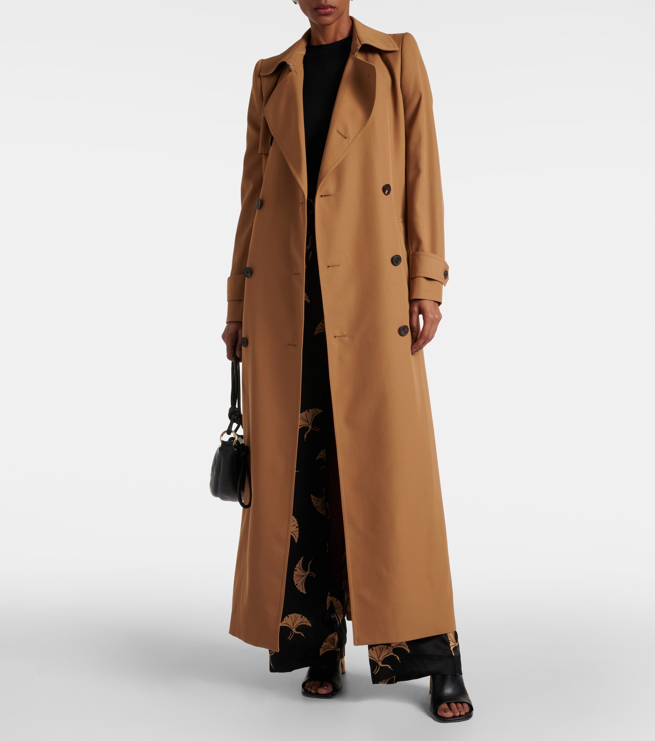 Dries Van Noten - Wool-blend gabardine trench coat | Plush