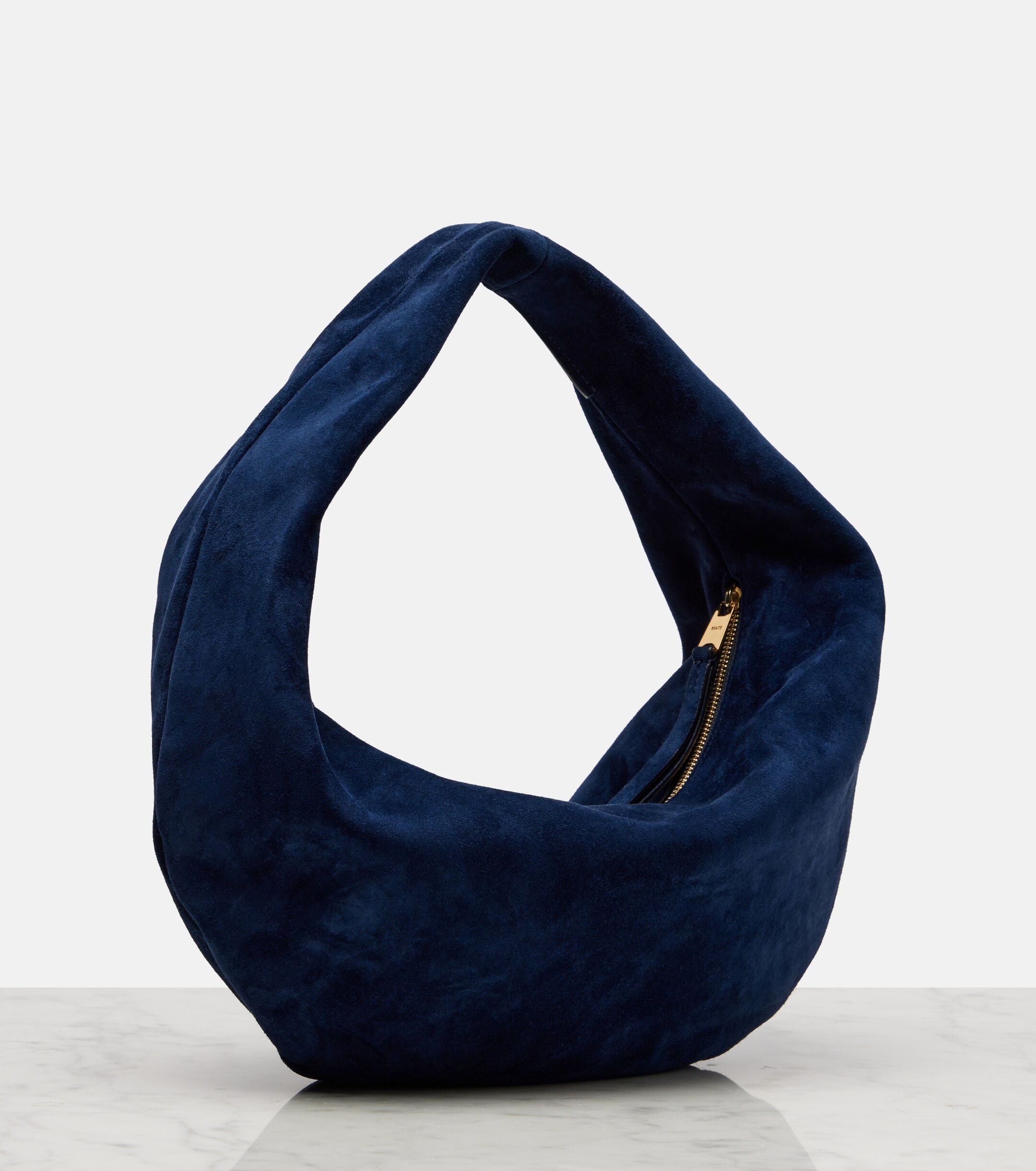 KHAITE Olivia Medium suede shoulder bag