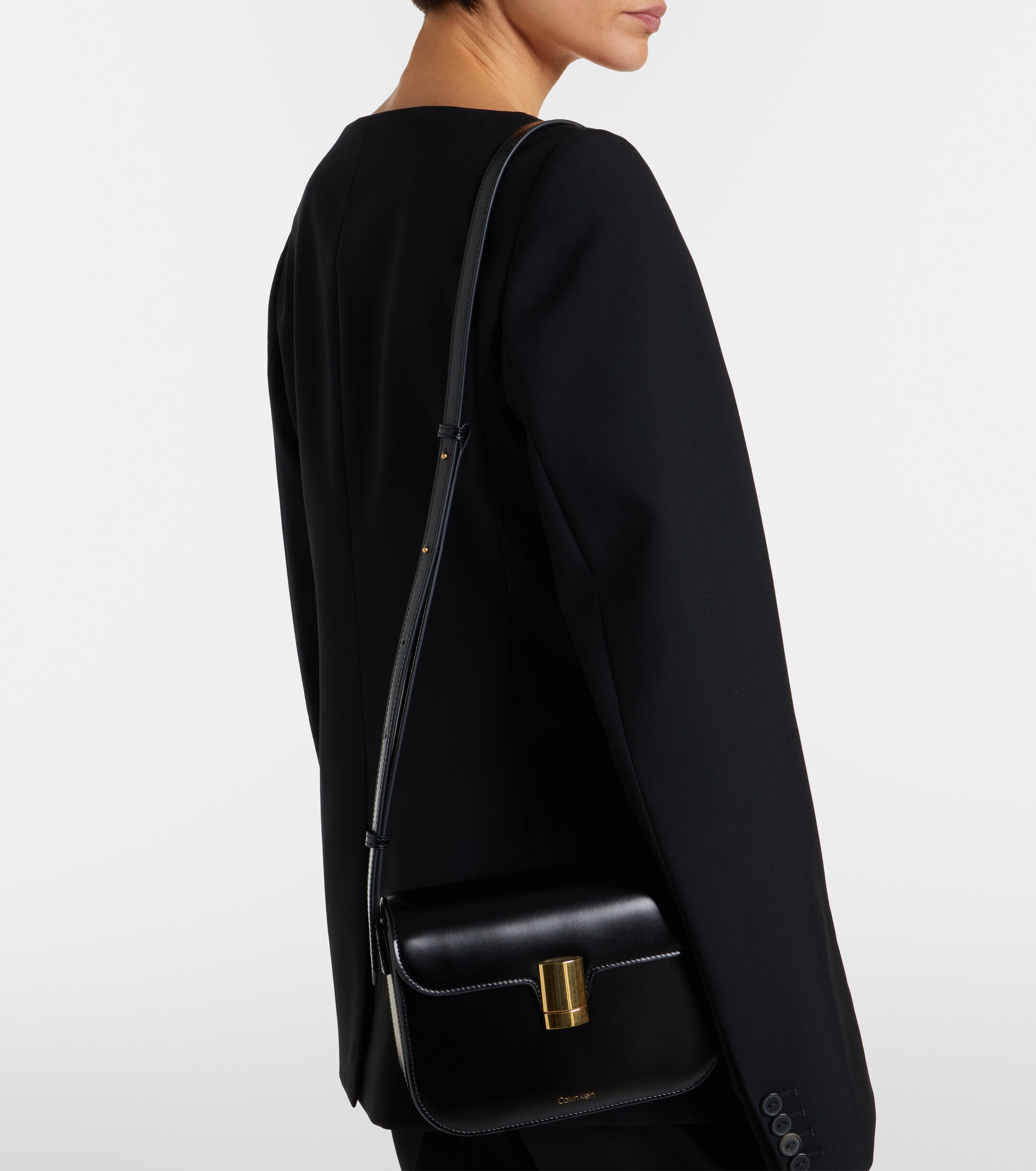 Calvin Klein Collection Tilla Small leather shoulder bag
