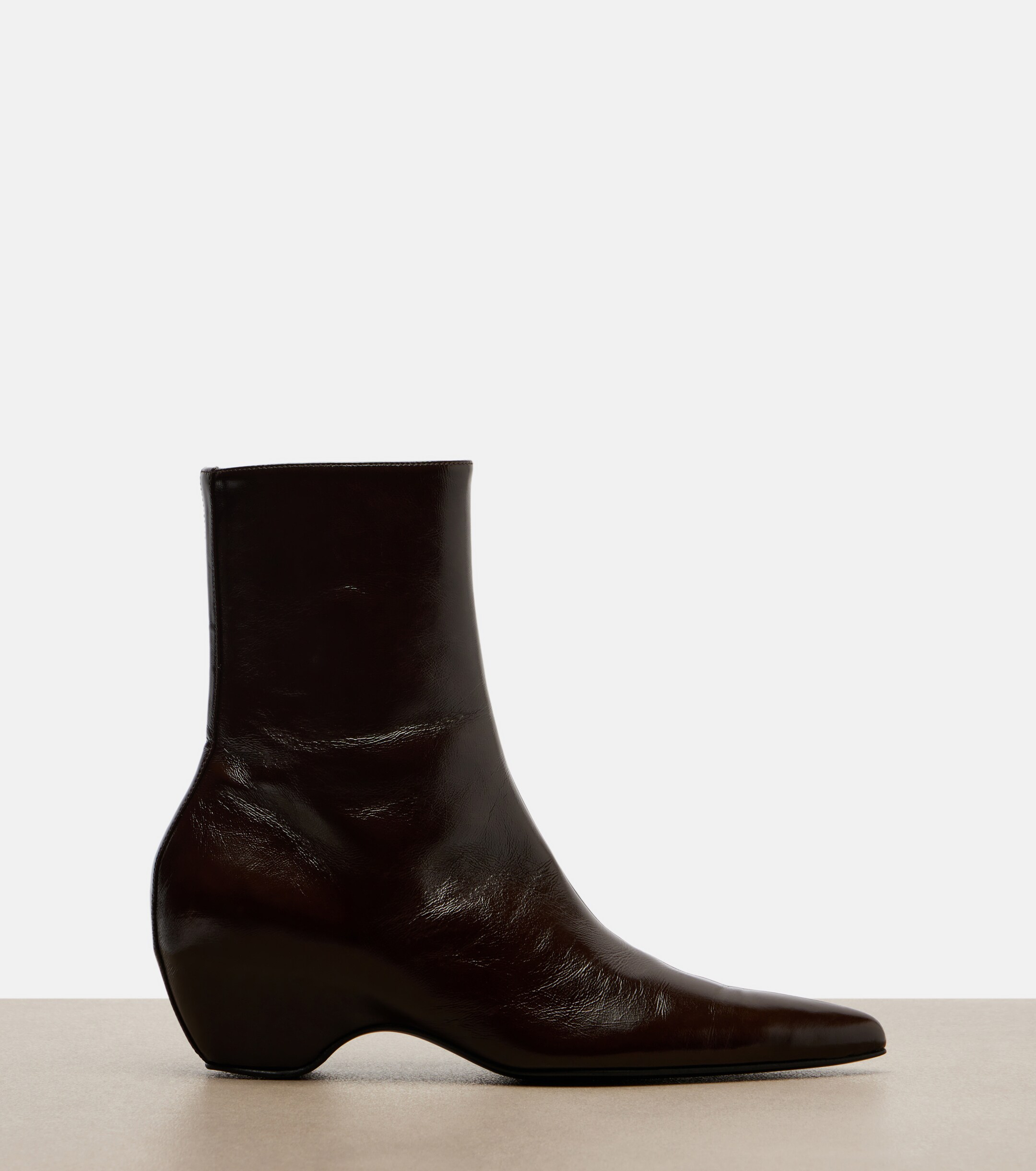 KHAITE Khaite Sybil leather ankle boots