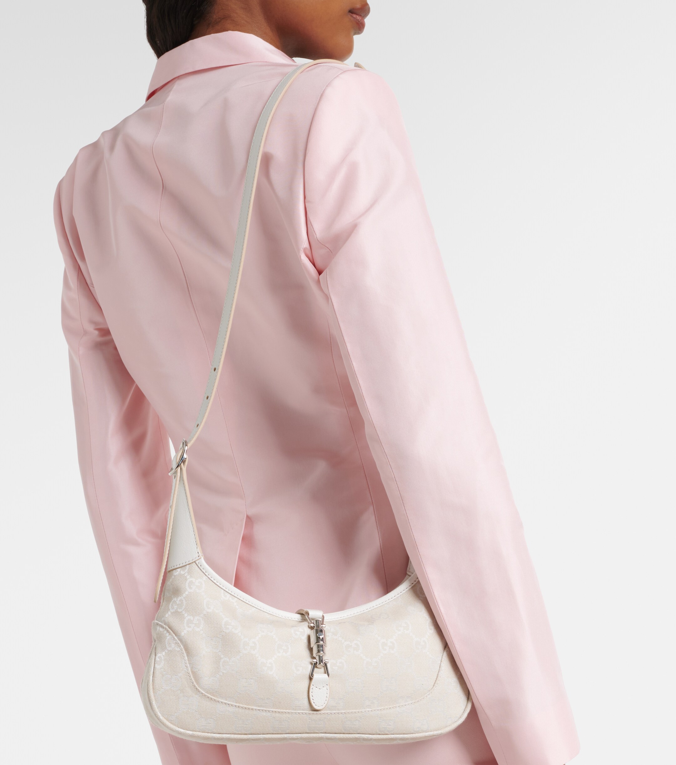 Gucci Jackie Slim Medium GG canvas shoulder bag