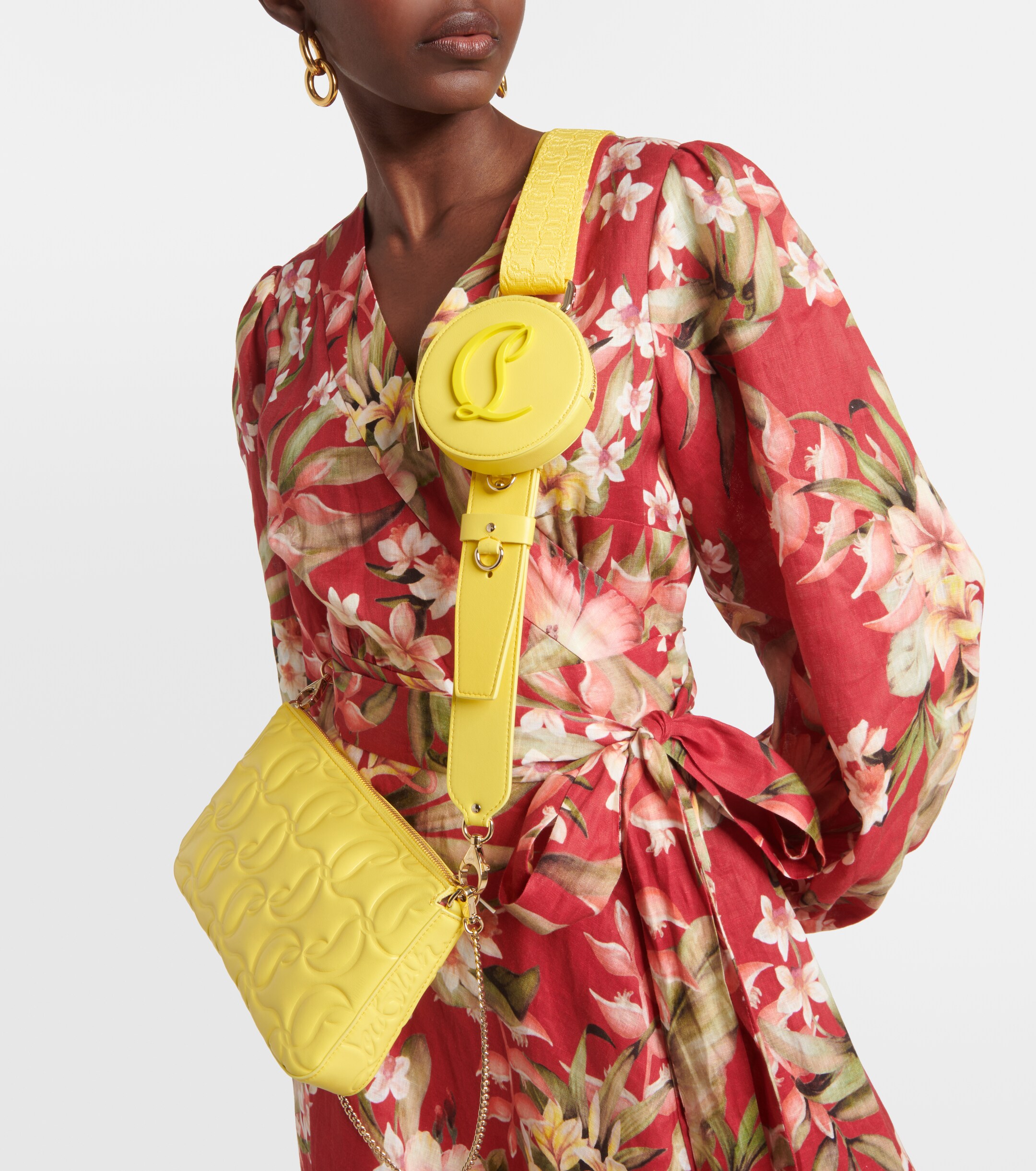 CHRISTIAN LOUBOUTIN Loubila leather crossbody bag