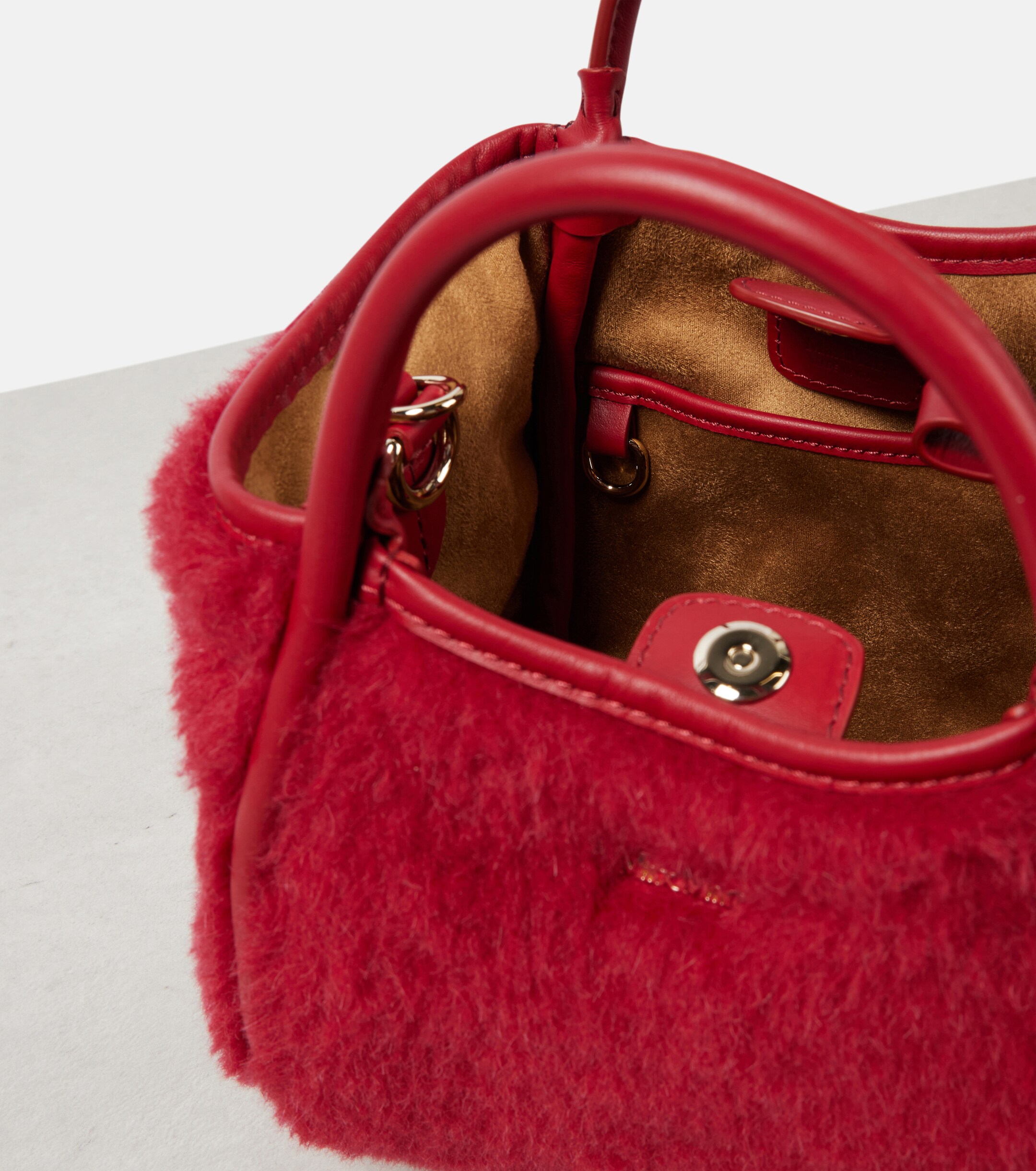Max Mara Marine Small teddy tote bag