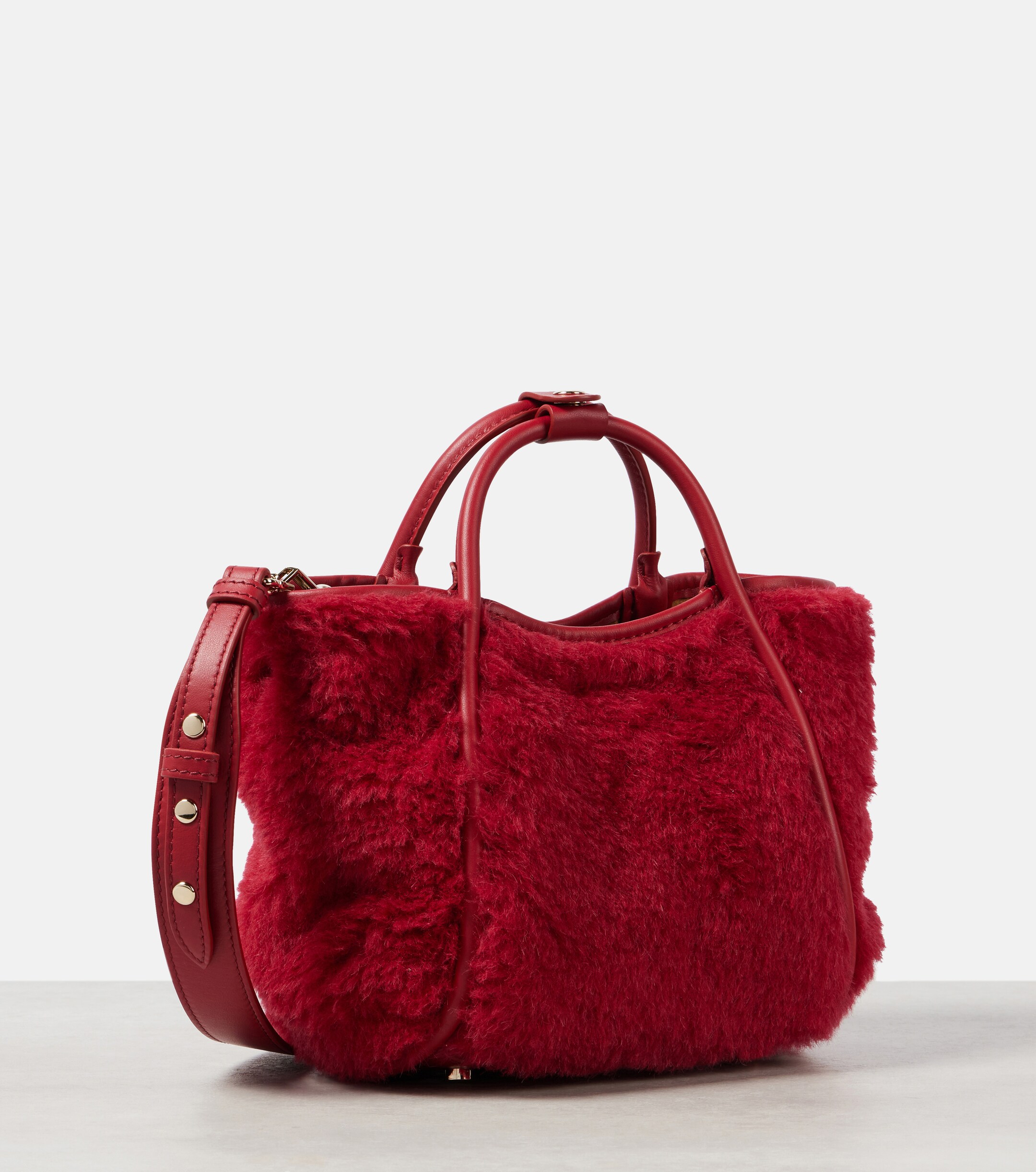 Max Mara Marine Small teddy tote bag