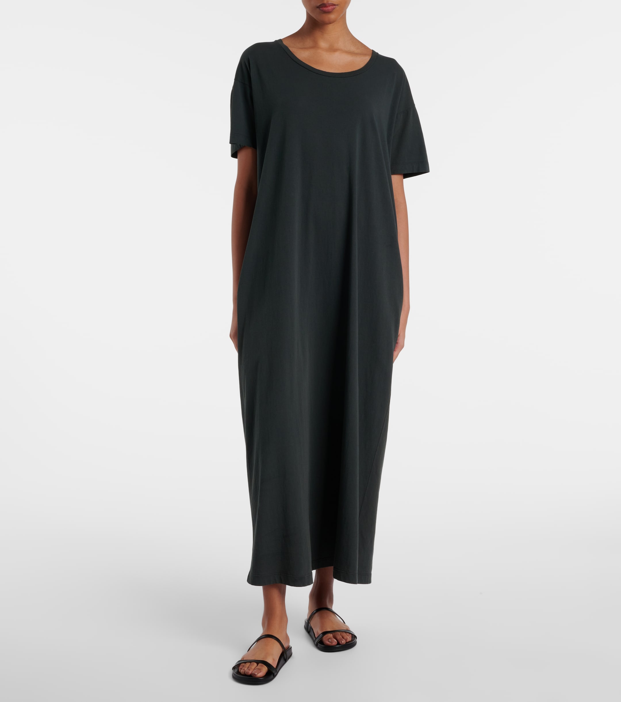 The Row Rakira cotton jersey maxi dress
