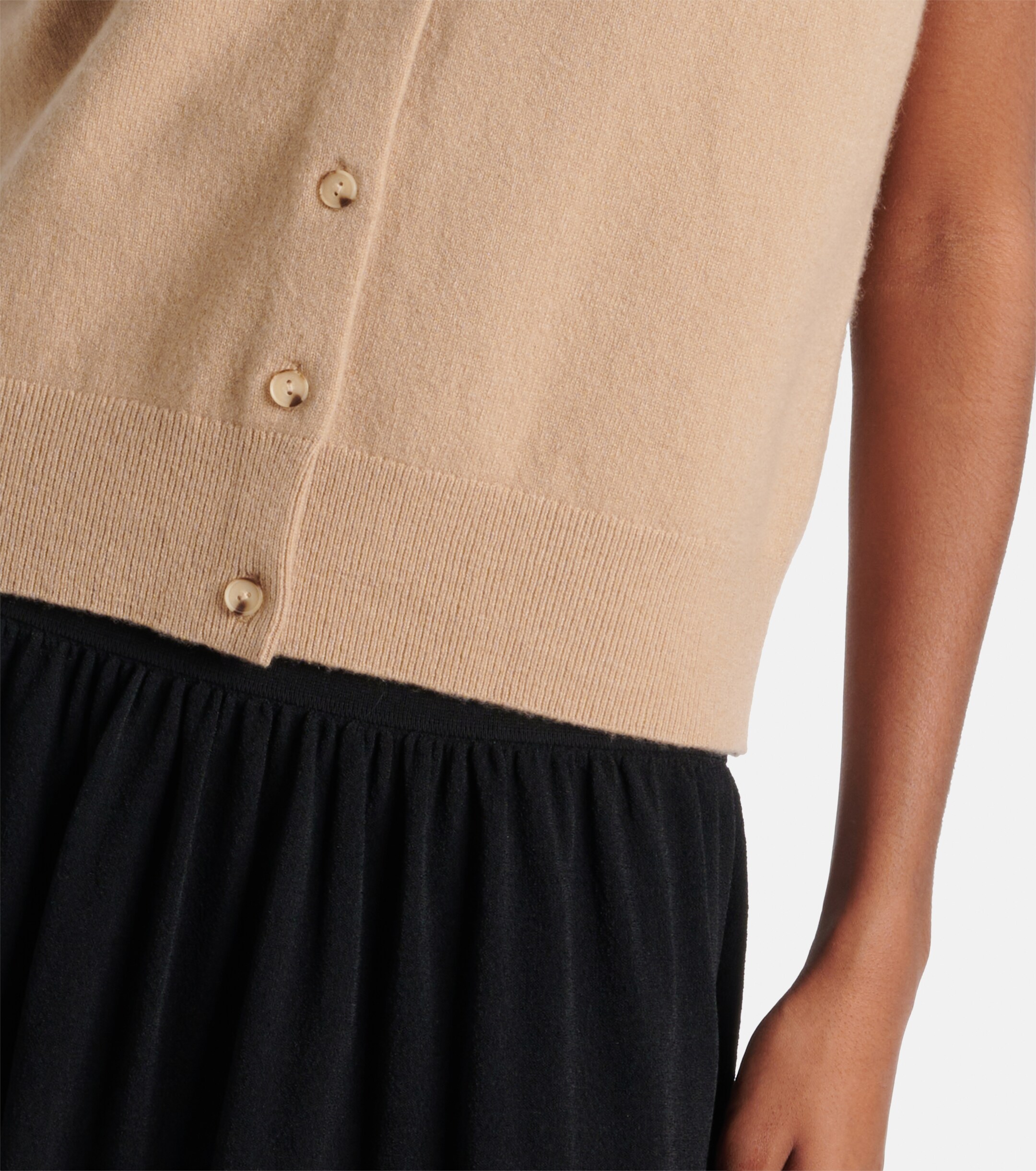Vince Vince Wool and cashmere-blend vest