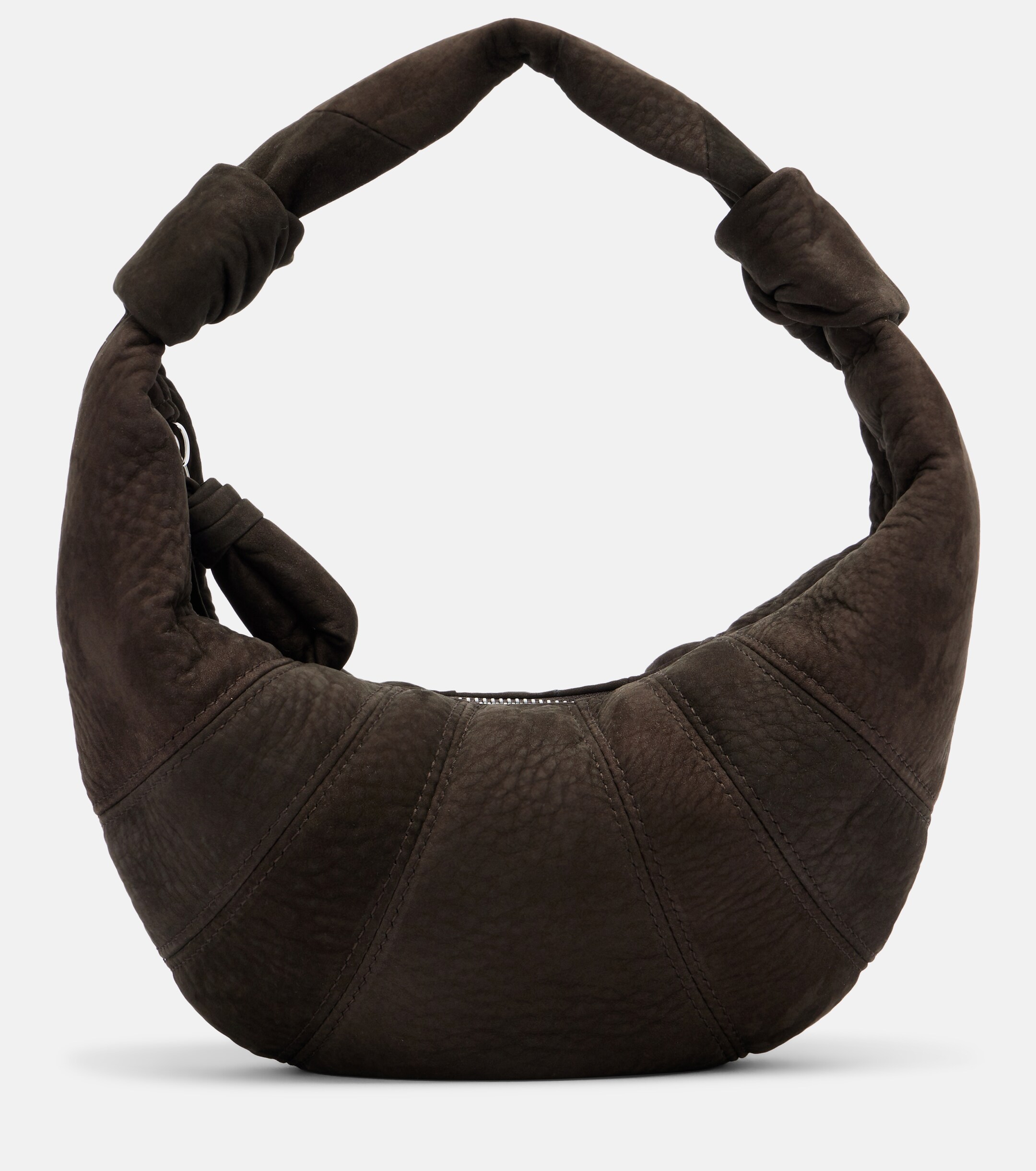 Lemaire Fortune Croissant Mini leather top-handle bag