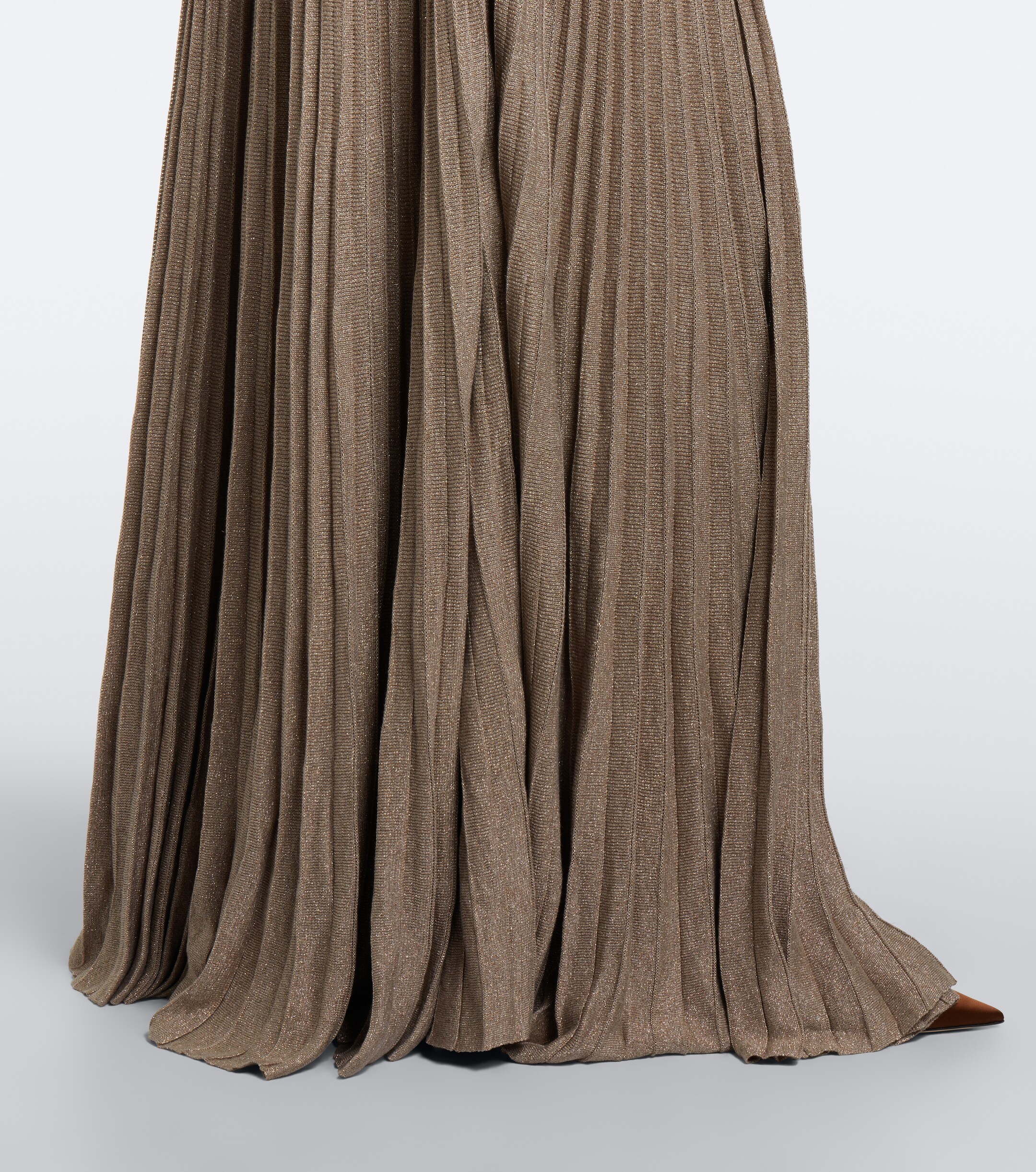Ralph Lauren Collection Ralph Lauren Collection Knitted pleated maxi dress
