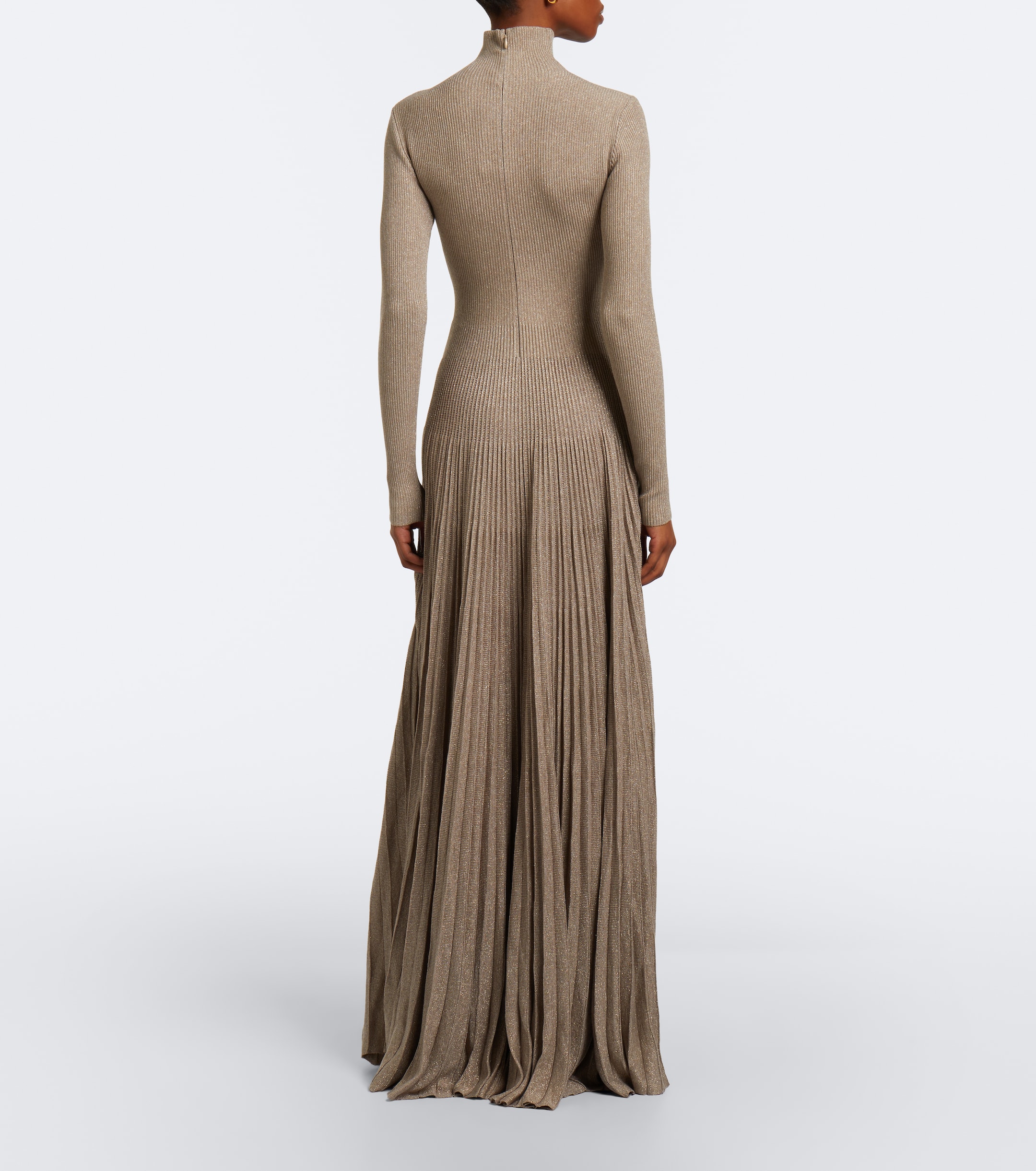 Ralph Lauren Collection Ralph Lauren Collection Knitted pleated maxi dress