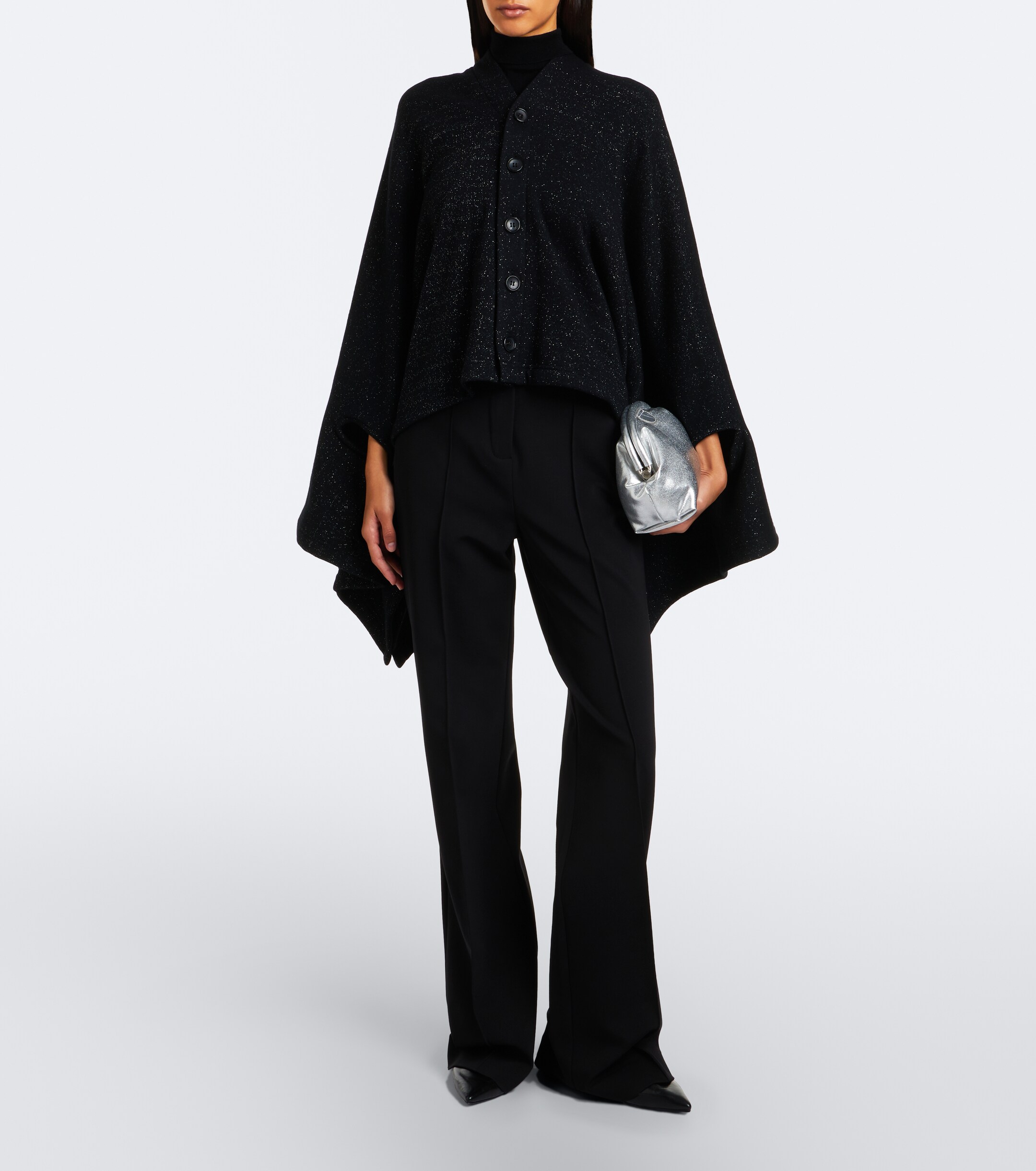 Junya Watanabe Junya Watanabe Draped wool and cotton-blend cardigan