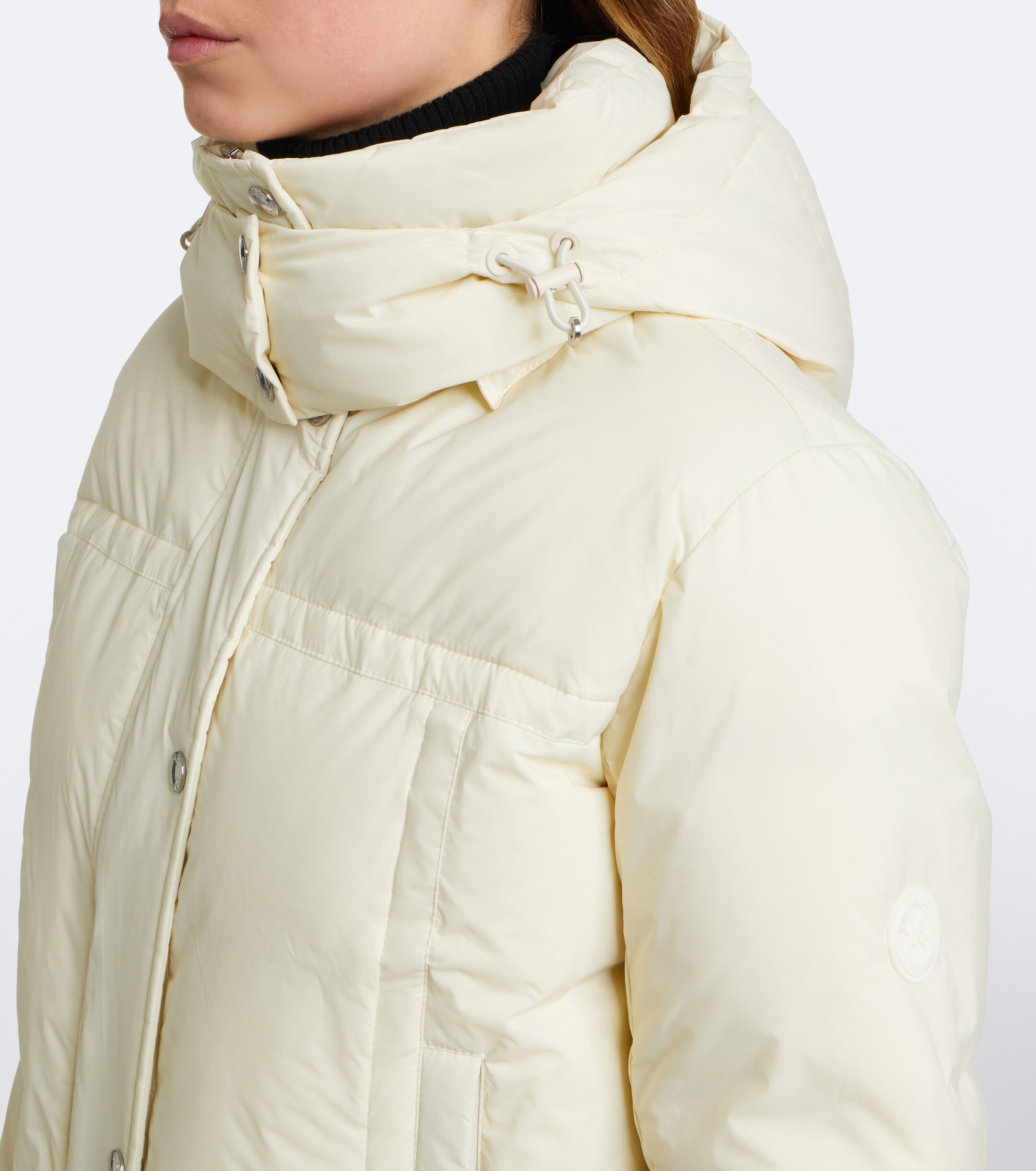 Yves Salomon Yves Salomon Shearling-trimmed hooded down ski jacket
