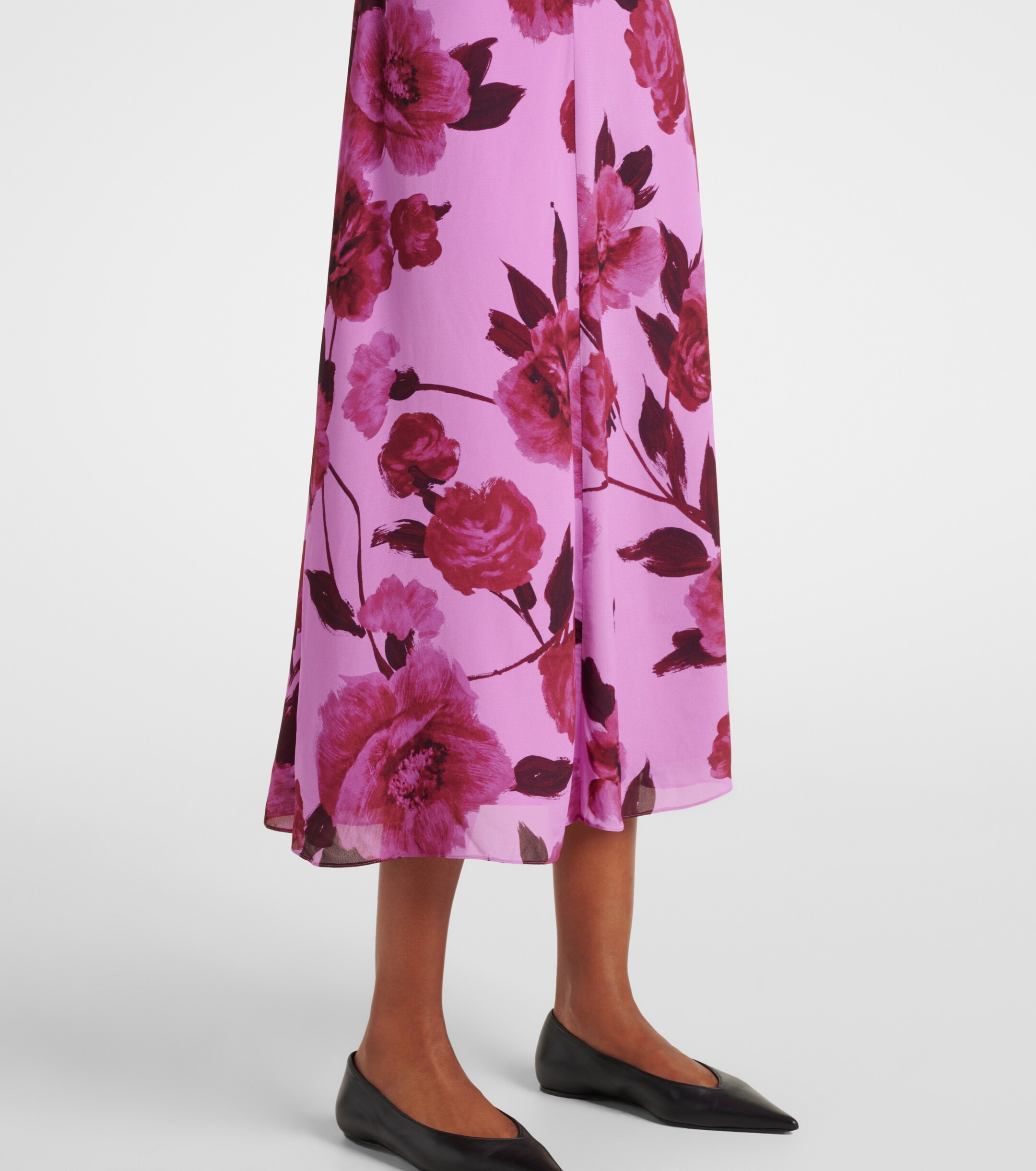 Erdem Floral crêpe midi dress