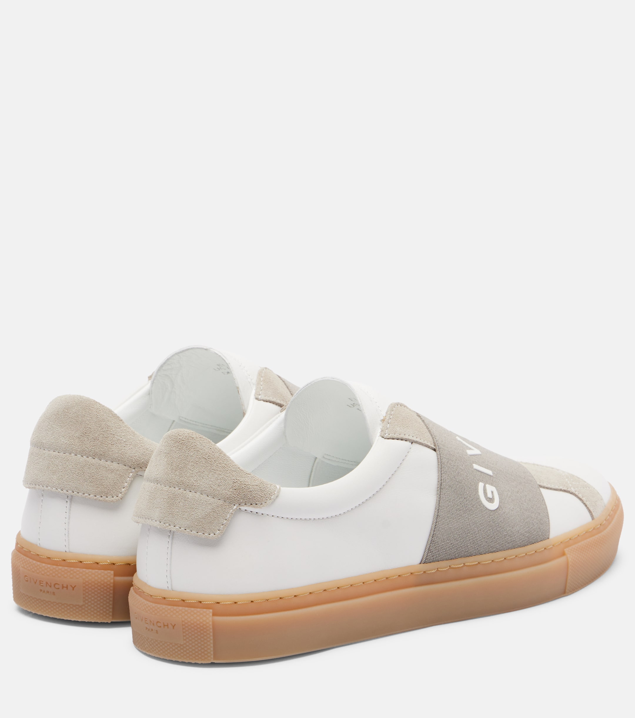Givenchy Urban Street logo leather slip-on sneakers