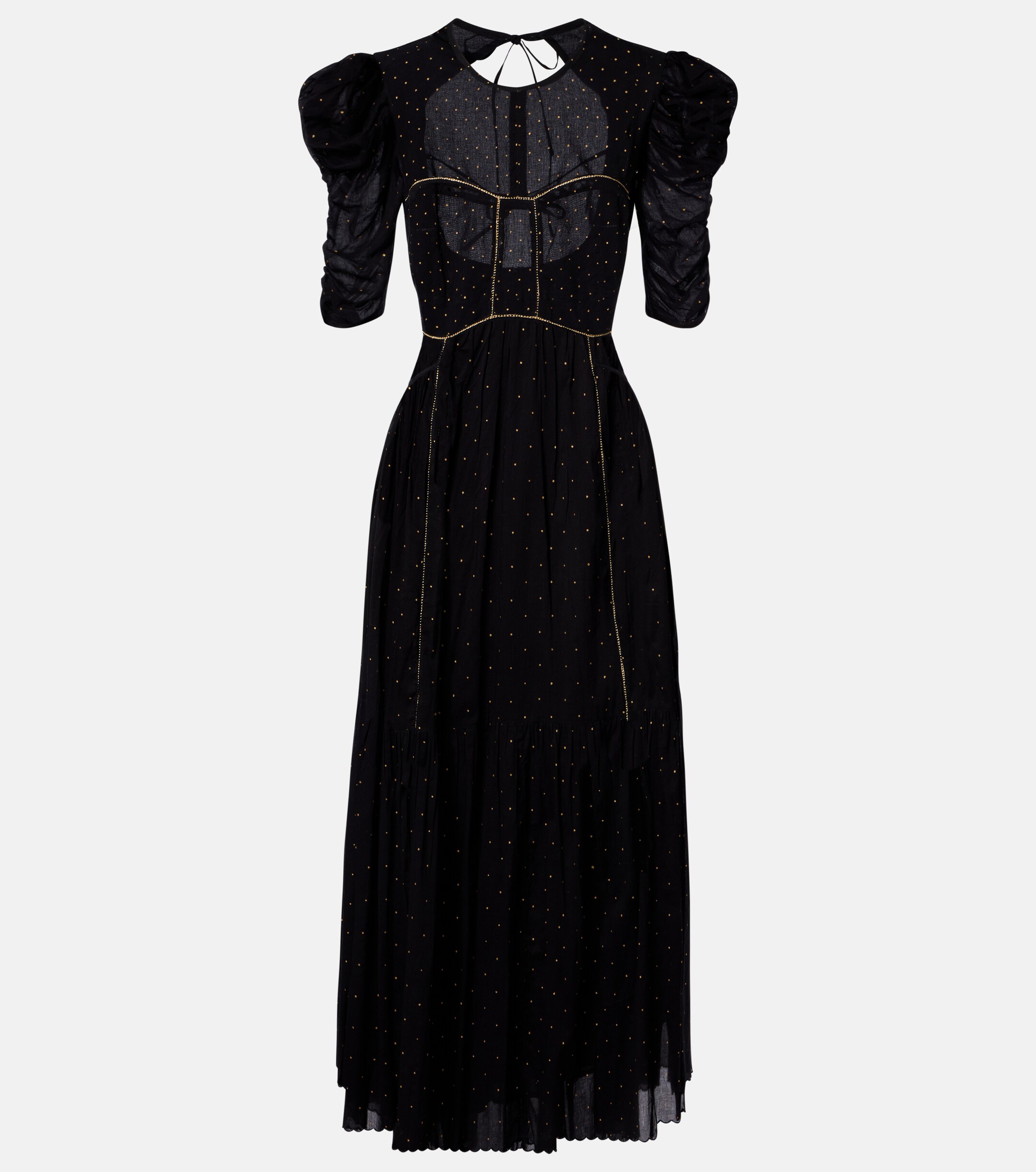 Marant toile - Sichene polka-dot cotton maxi dress | Plush