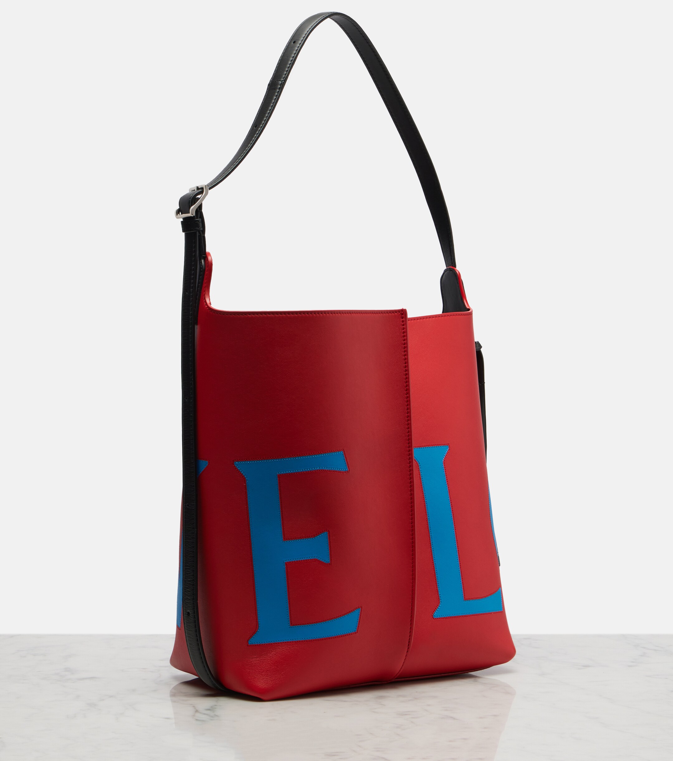 Loewe Bilbao Large leather bucket bag