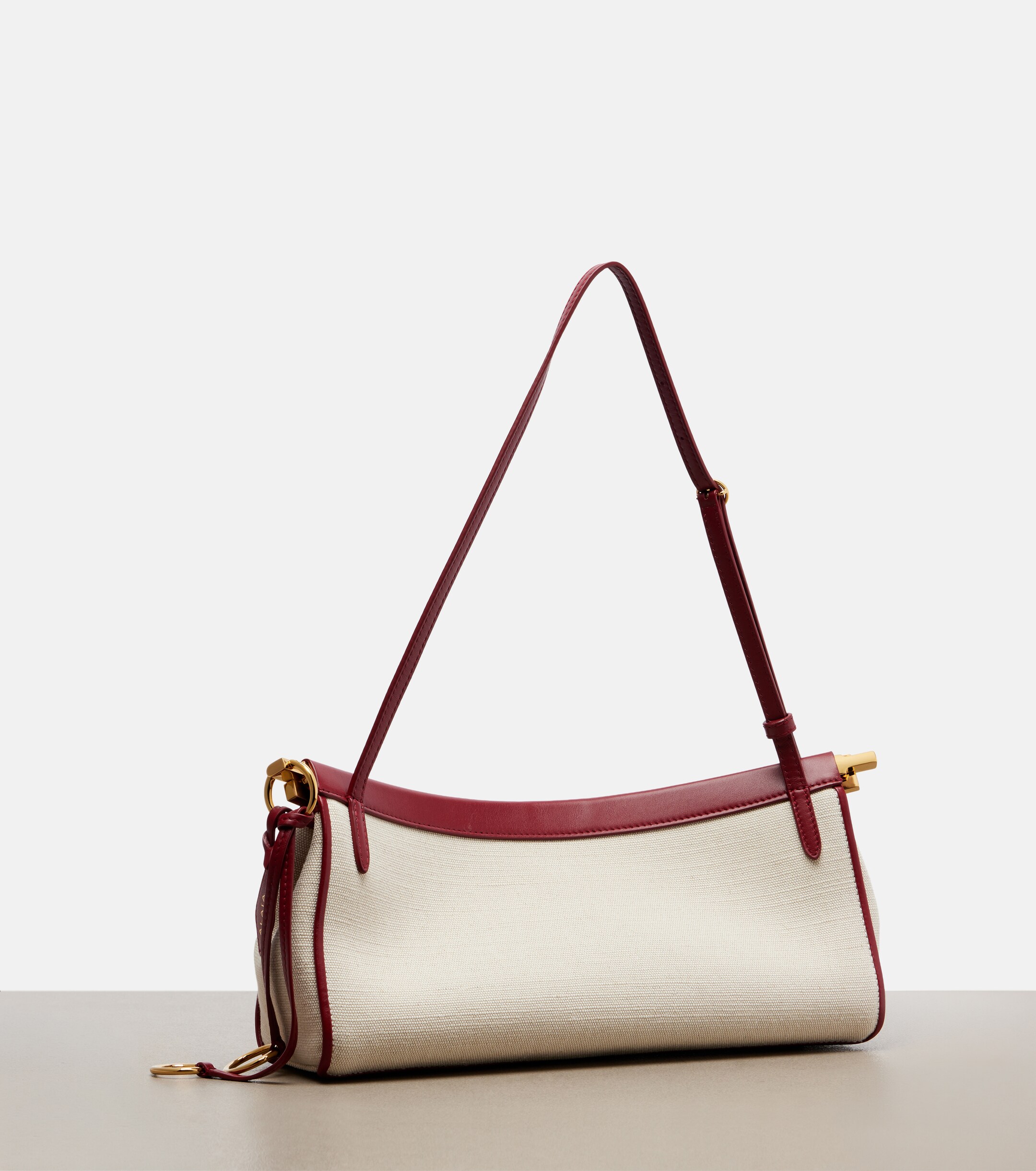 Alaïa Le Click Medium canvas shoulder bag