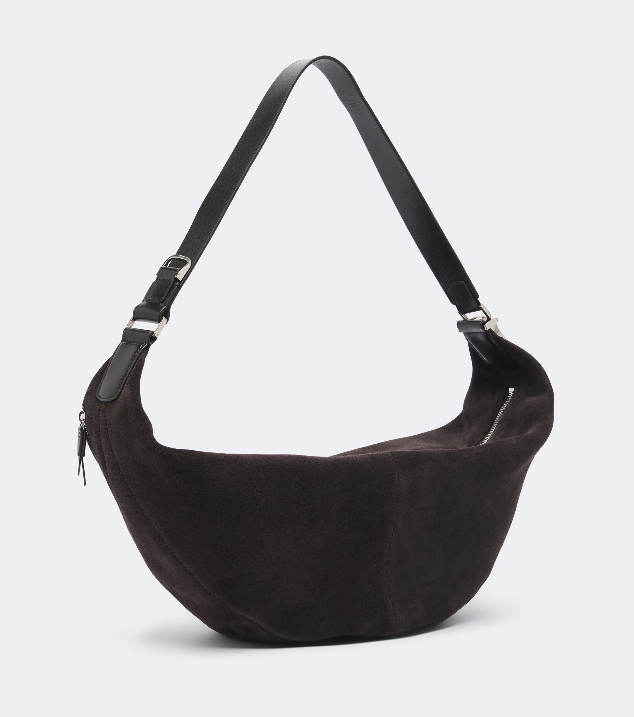 Lemaire Lemaire Quiver Clip suede shoulder bag