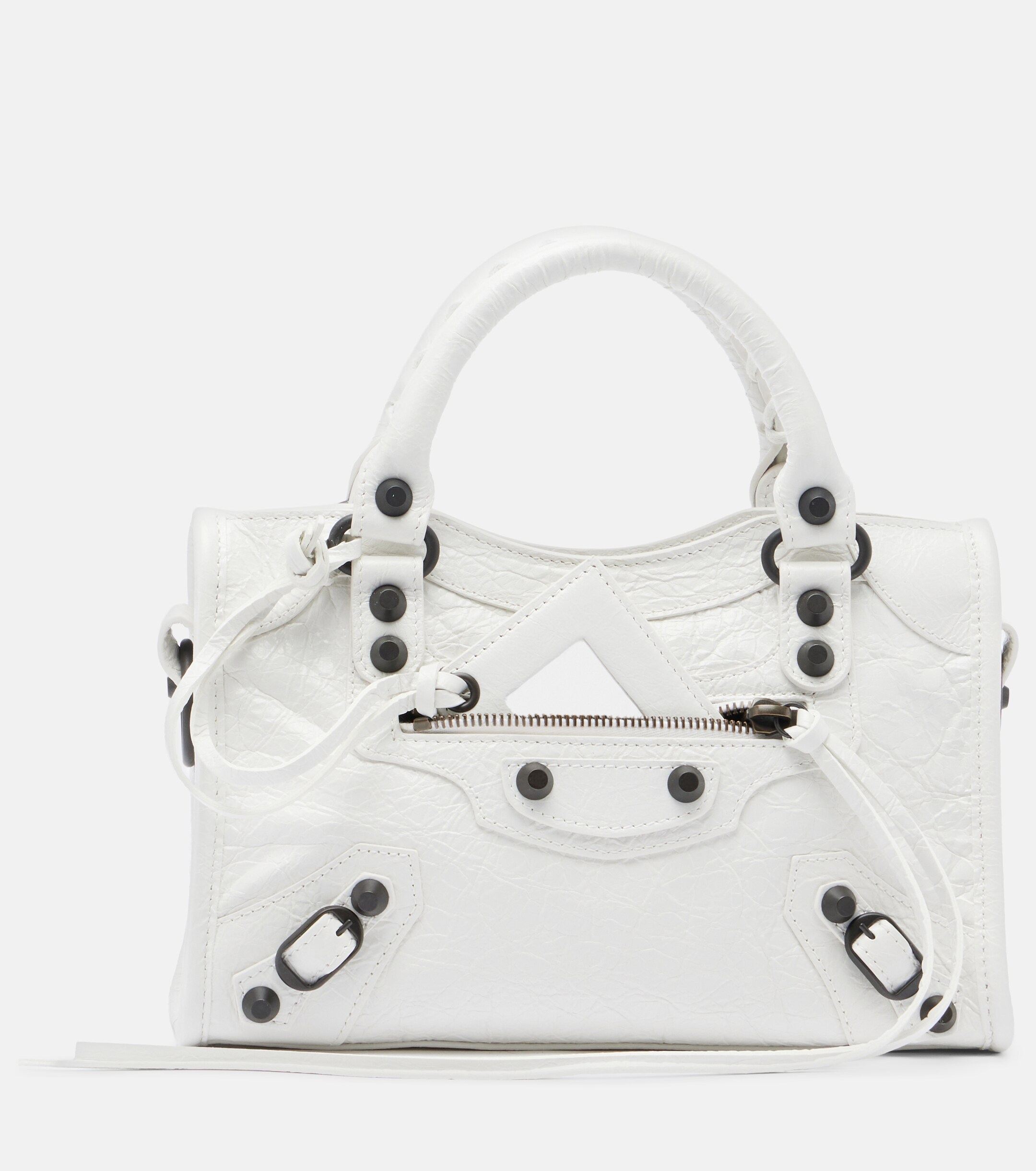 Balenciaga Le City Mini leather top-handle bag