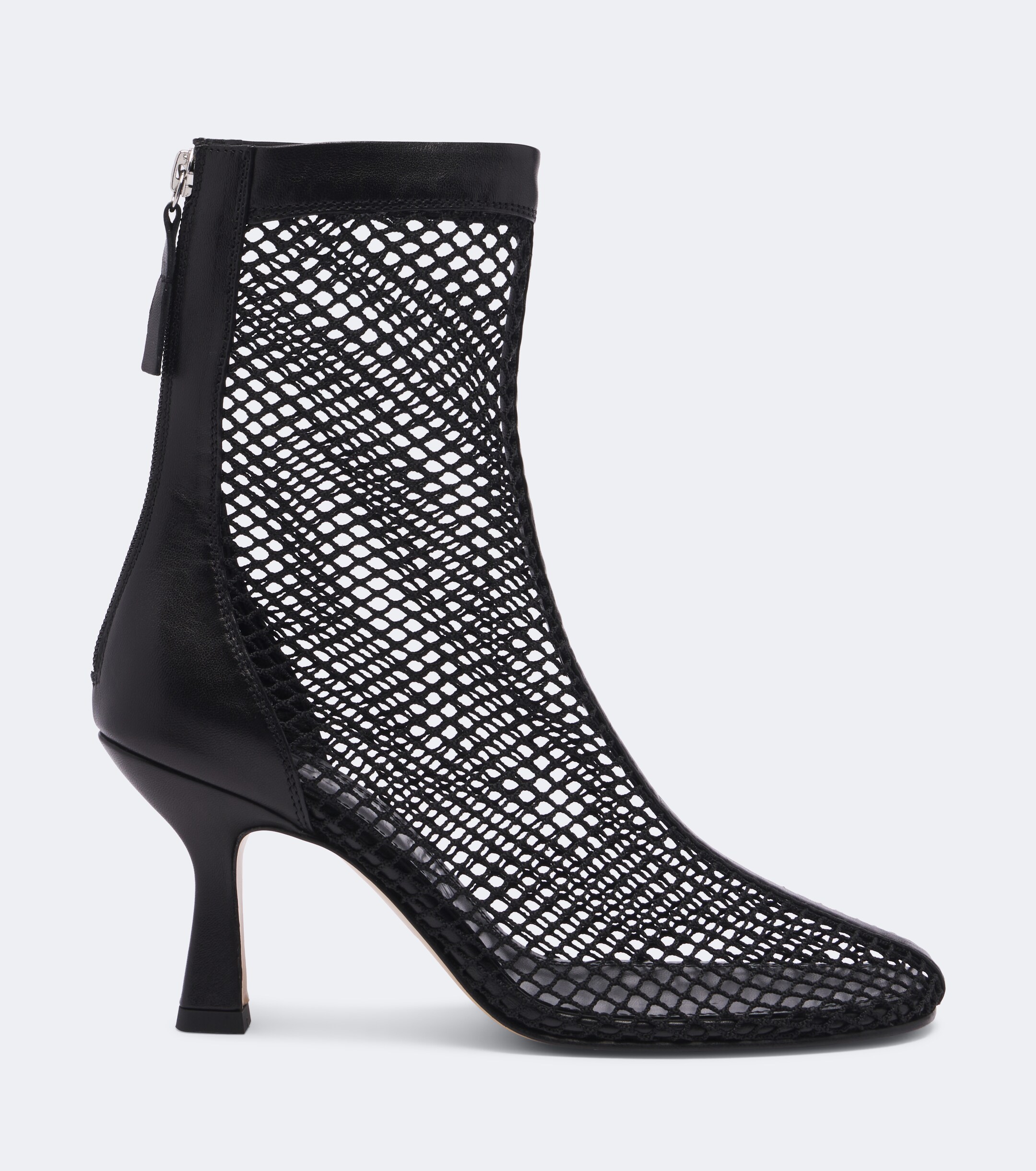 Souliers Martinez Souliers Martinez Fira leather-trimmed mesh ankle boots