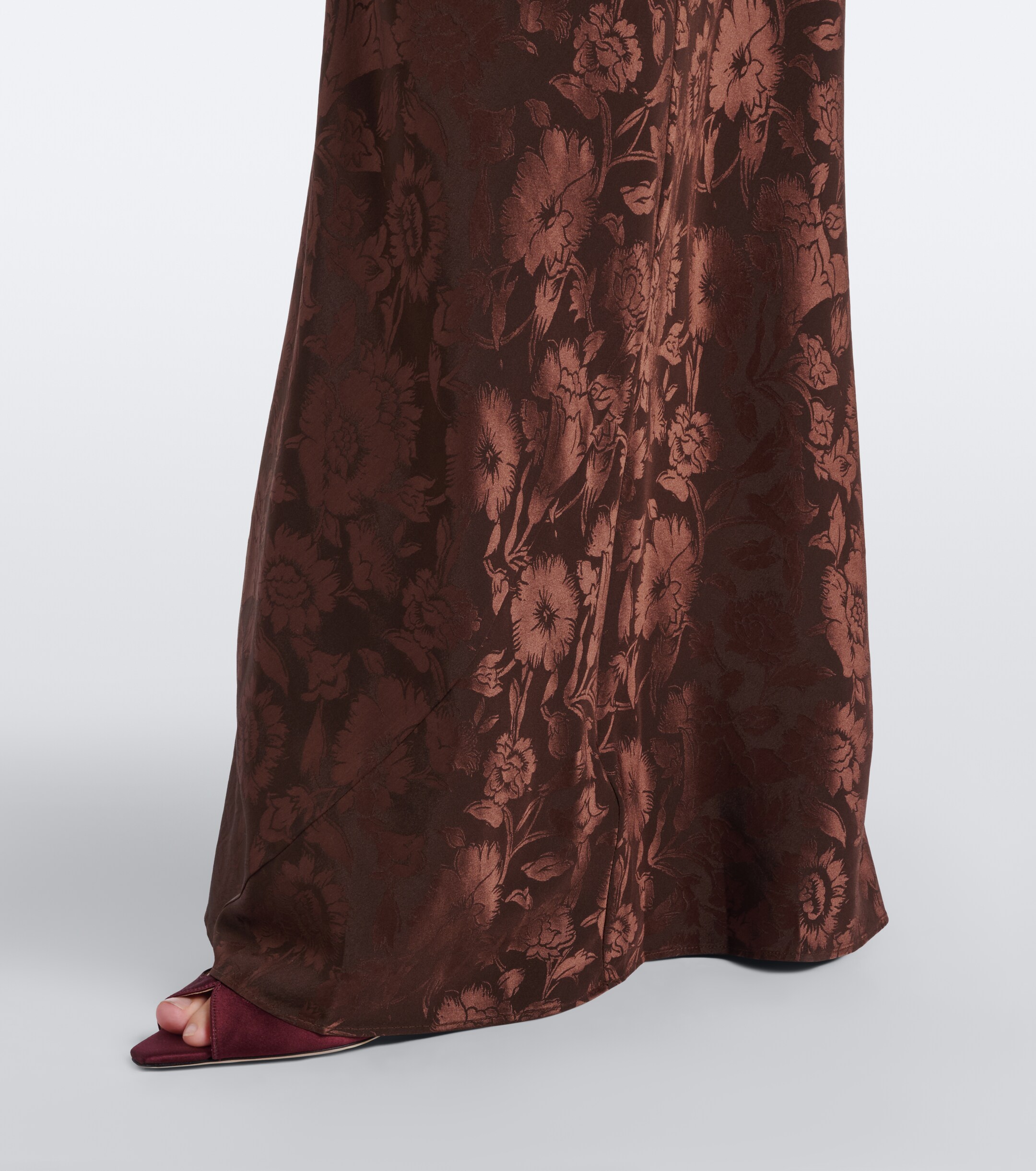 Veronica Beard Veronica Beard Rue floral jacquard silk-blend gown