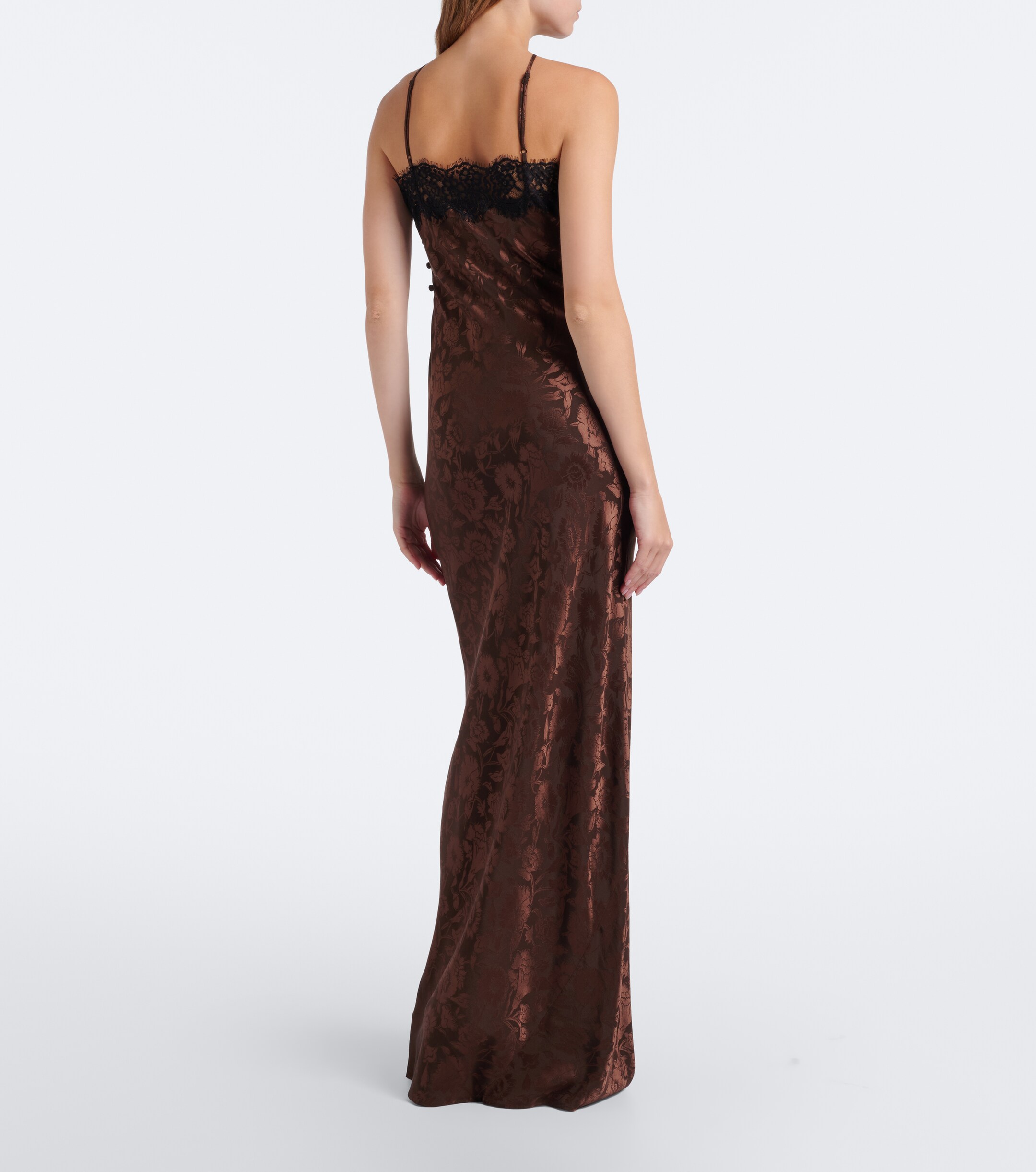 Veronica Beard Veronica Beard Rue floral jacquard silk-blend gown