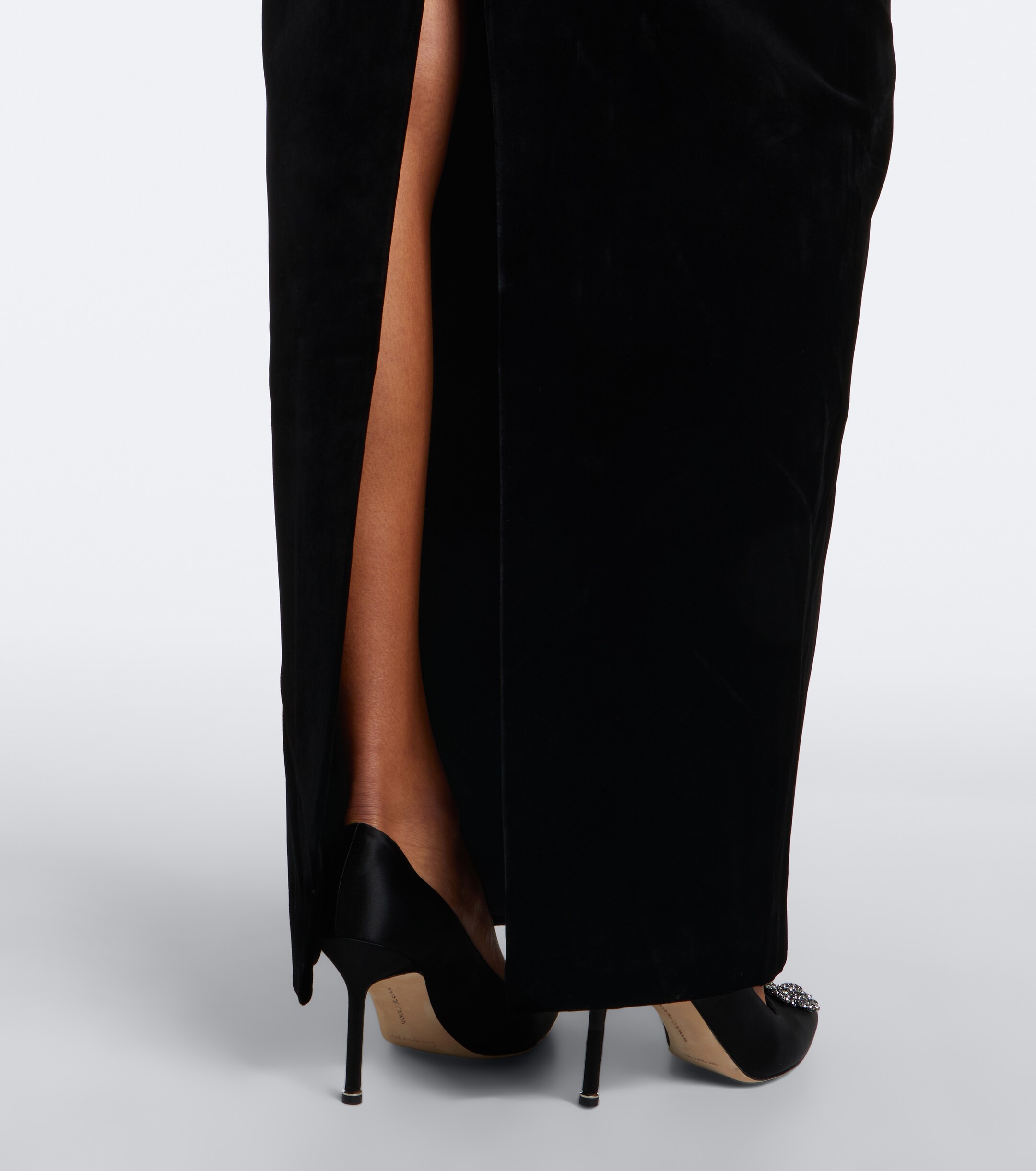 Roland Mouret Roland Mouret Velvet maxi skirt