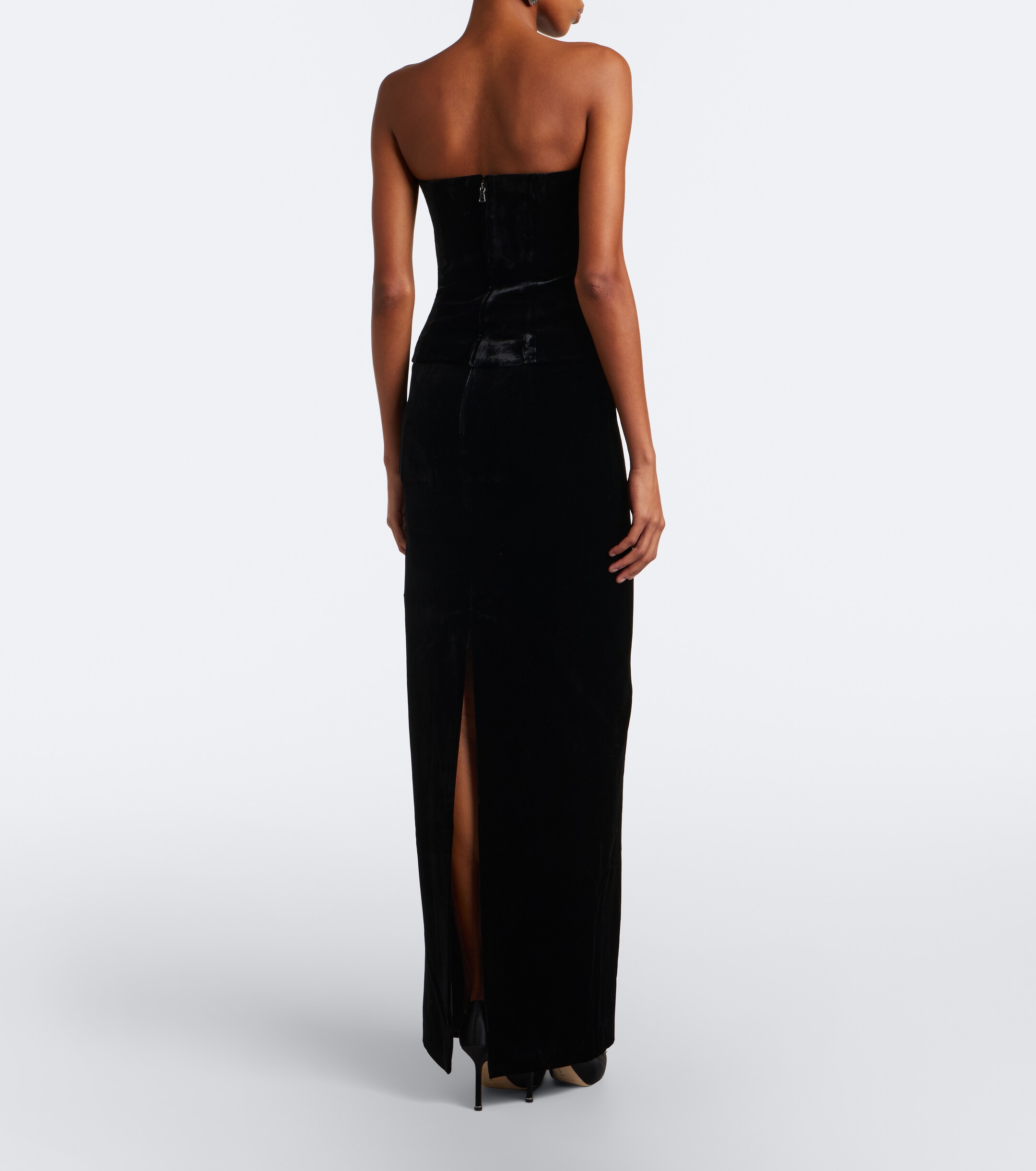 Roland Mouret Roland Mouret Velvet maxi skirt
