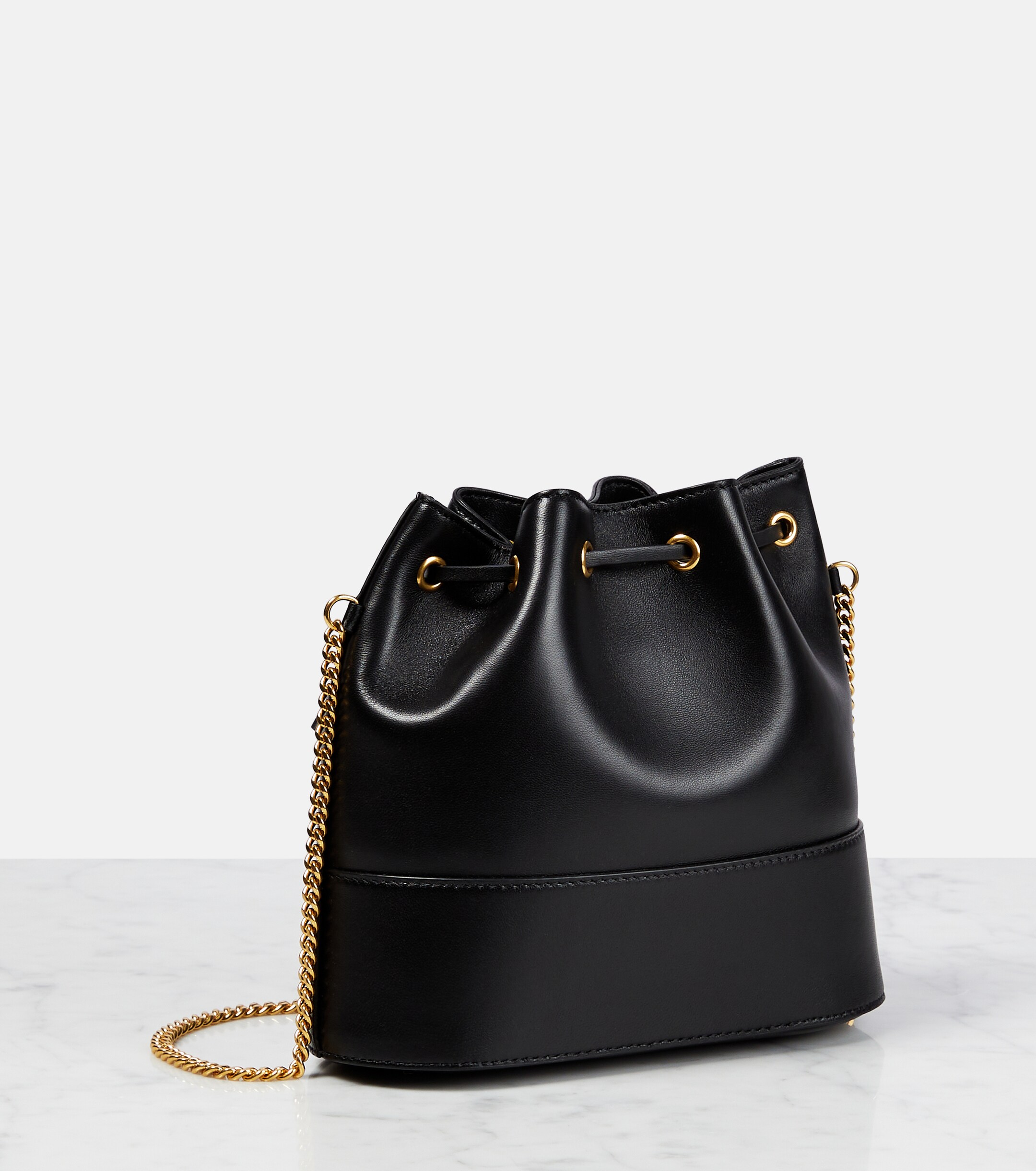Valentino Garavani VLogo Signature Small leather bucket bag thumbnail