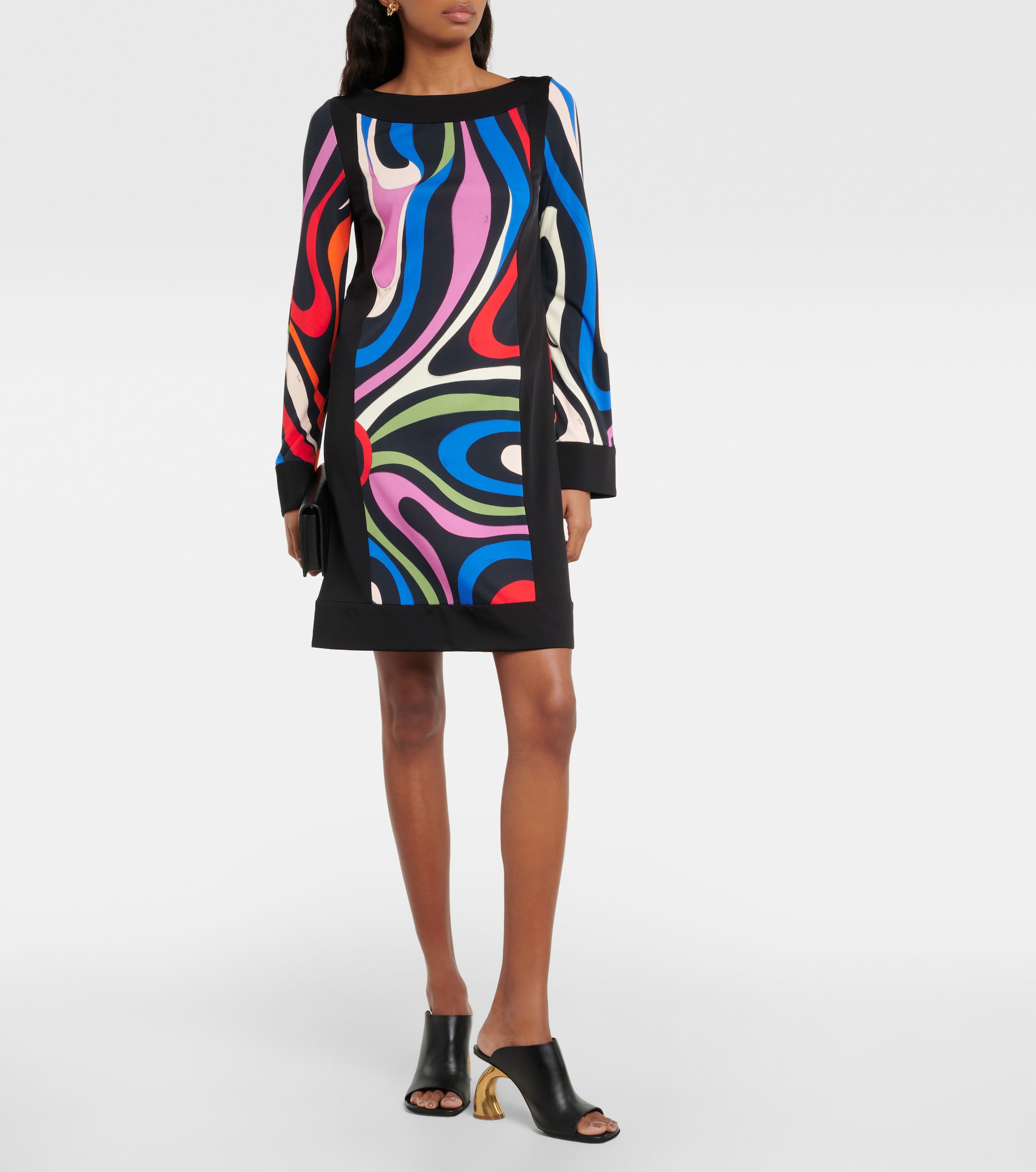 Pucci Marmo printed shift dress 