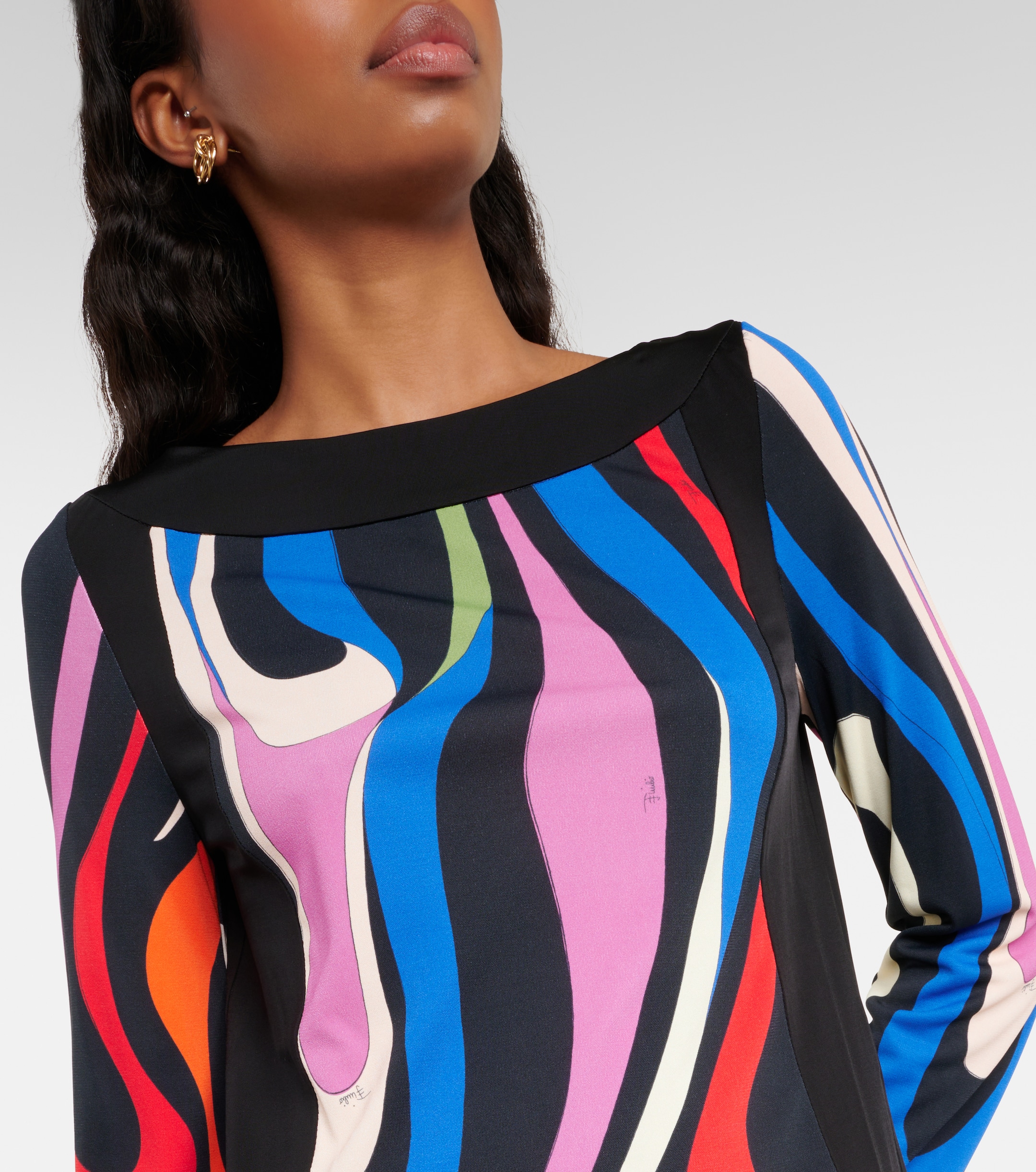 Pucci Marmo printed shift dress 