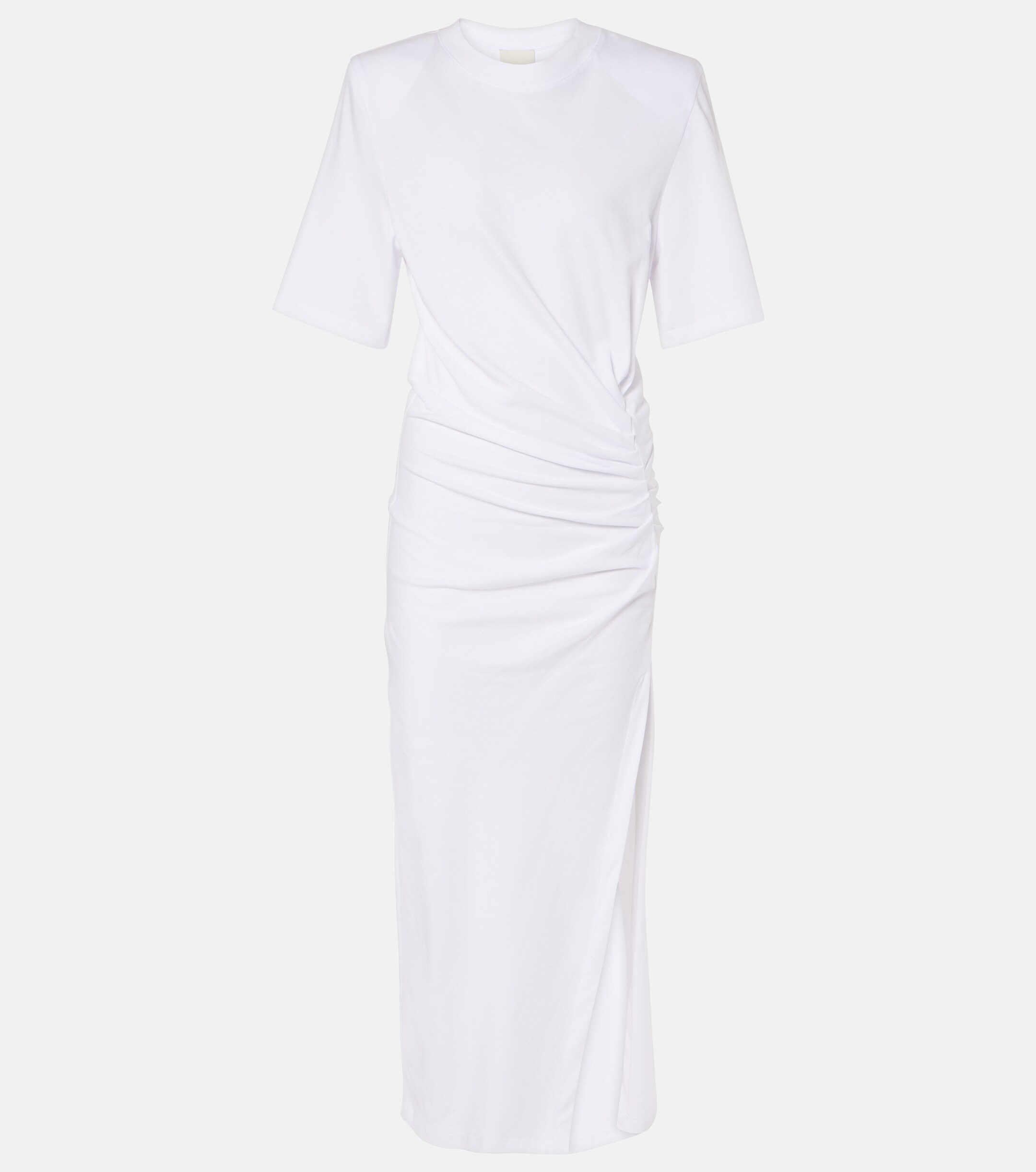 Isabel Marant Lexia gathered cotton midi dress thumbnail